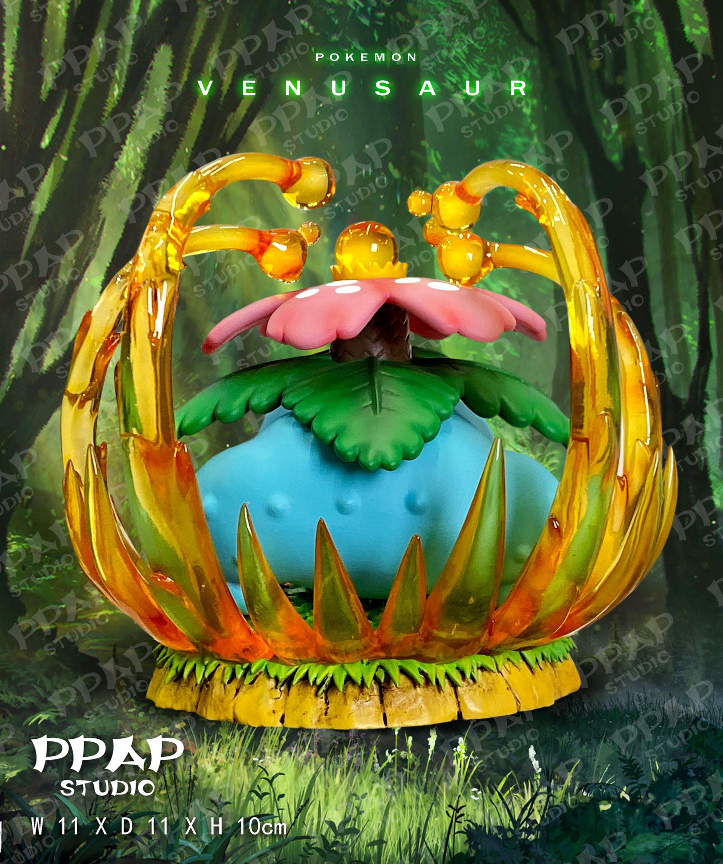 PPAP STUDIO – POKEMON: CHUBBY SERIES, VENUSAUR [IN STOCK]