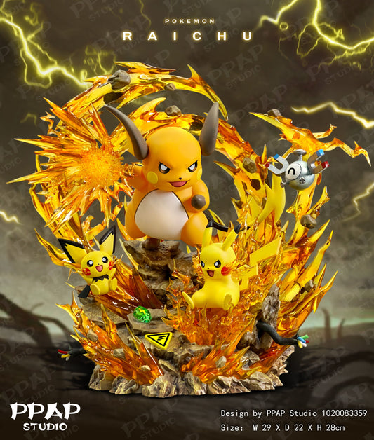 PPAP STUDIO – POKEMON: EVOLUTION SERIES, PIKACHU FAMILY [SOLD OUT]