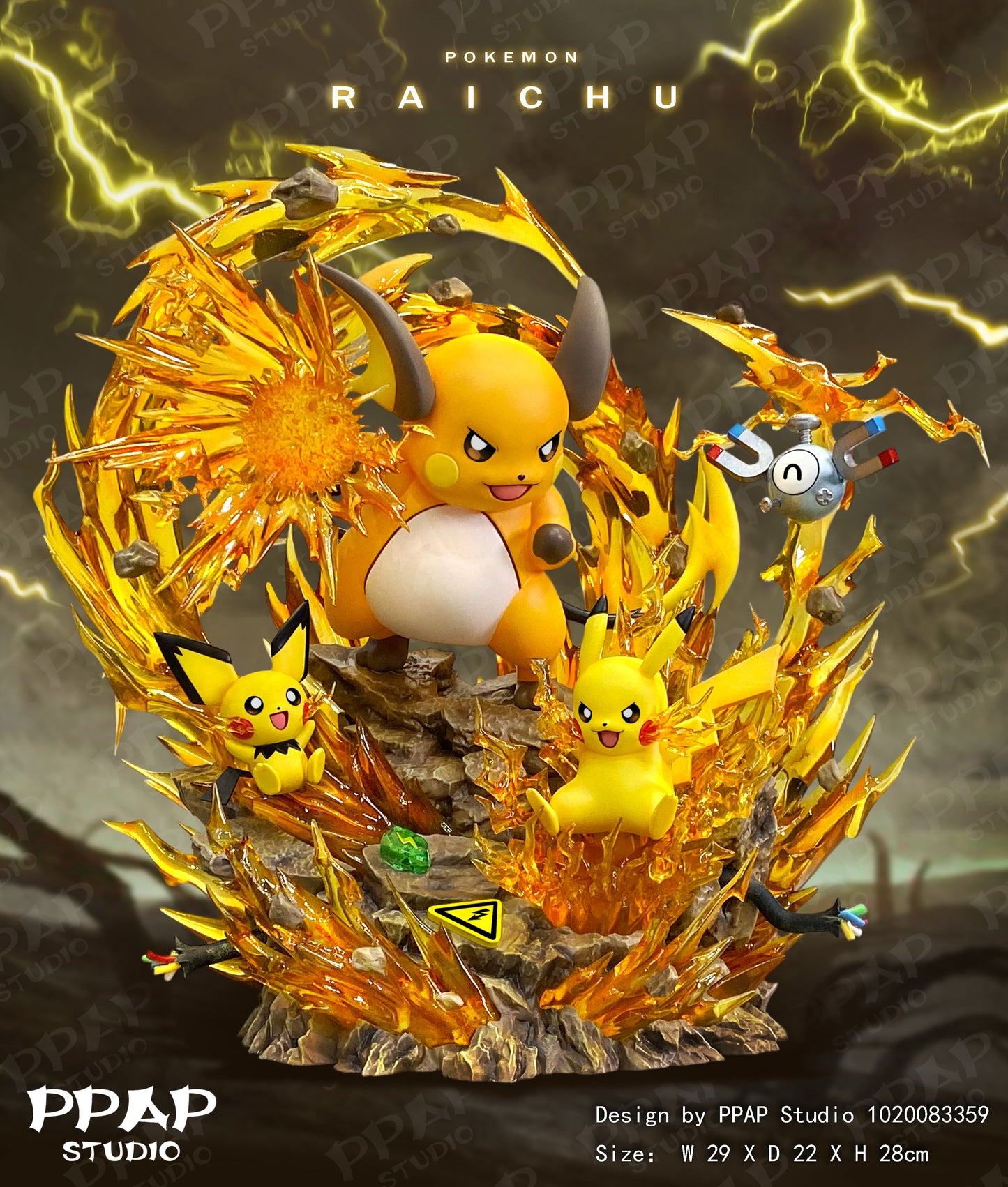 PPAP STUDIO – POKEMON: EVOLUTION SERIES, PIKACHU FAMILY [SOLD OUT]