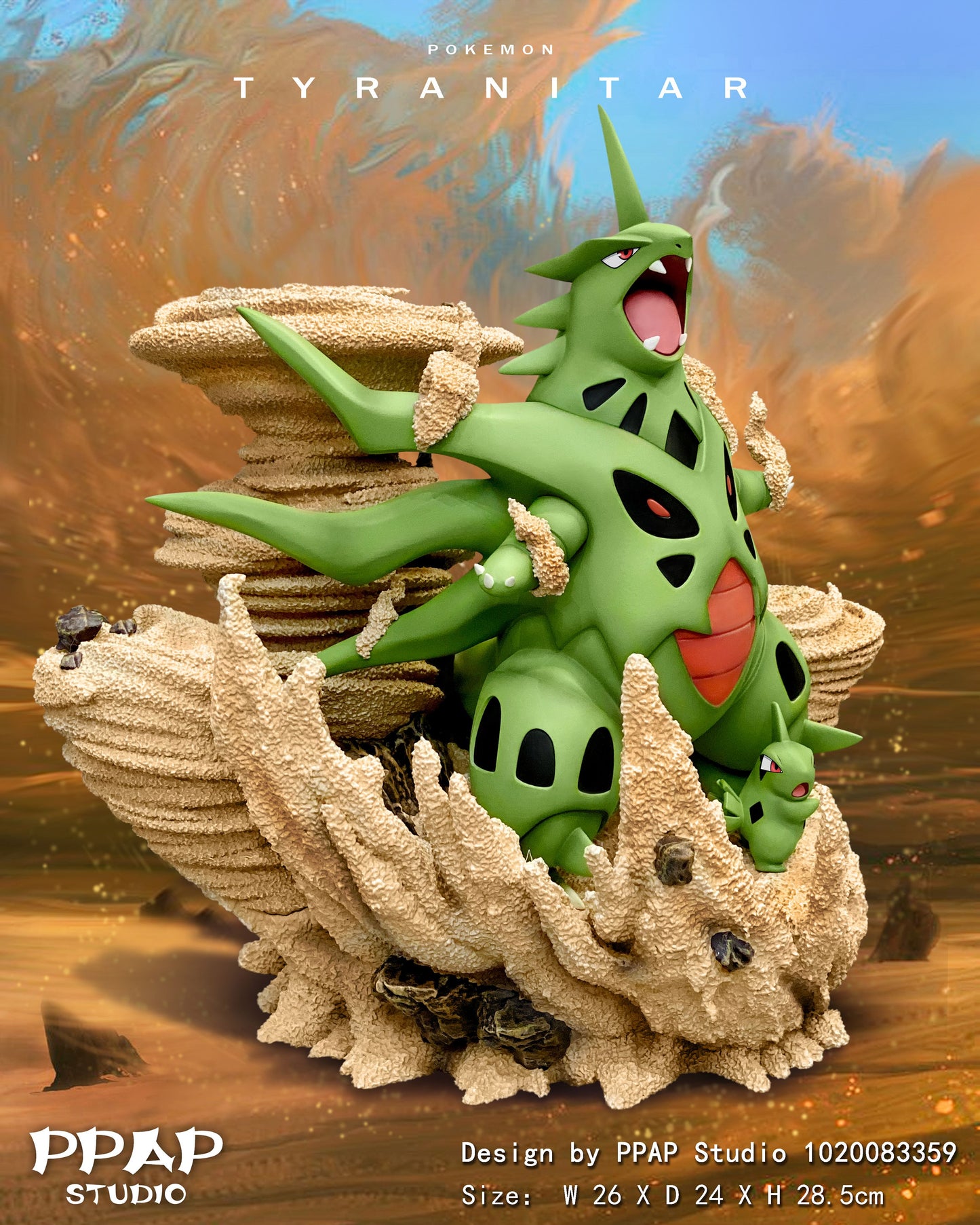 PPAP STUDIO – POKEMON: MEGA TYRANITAR [SOLD OUT]