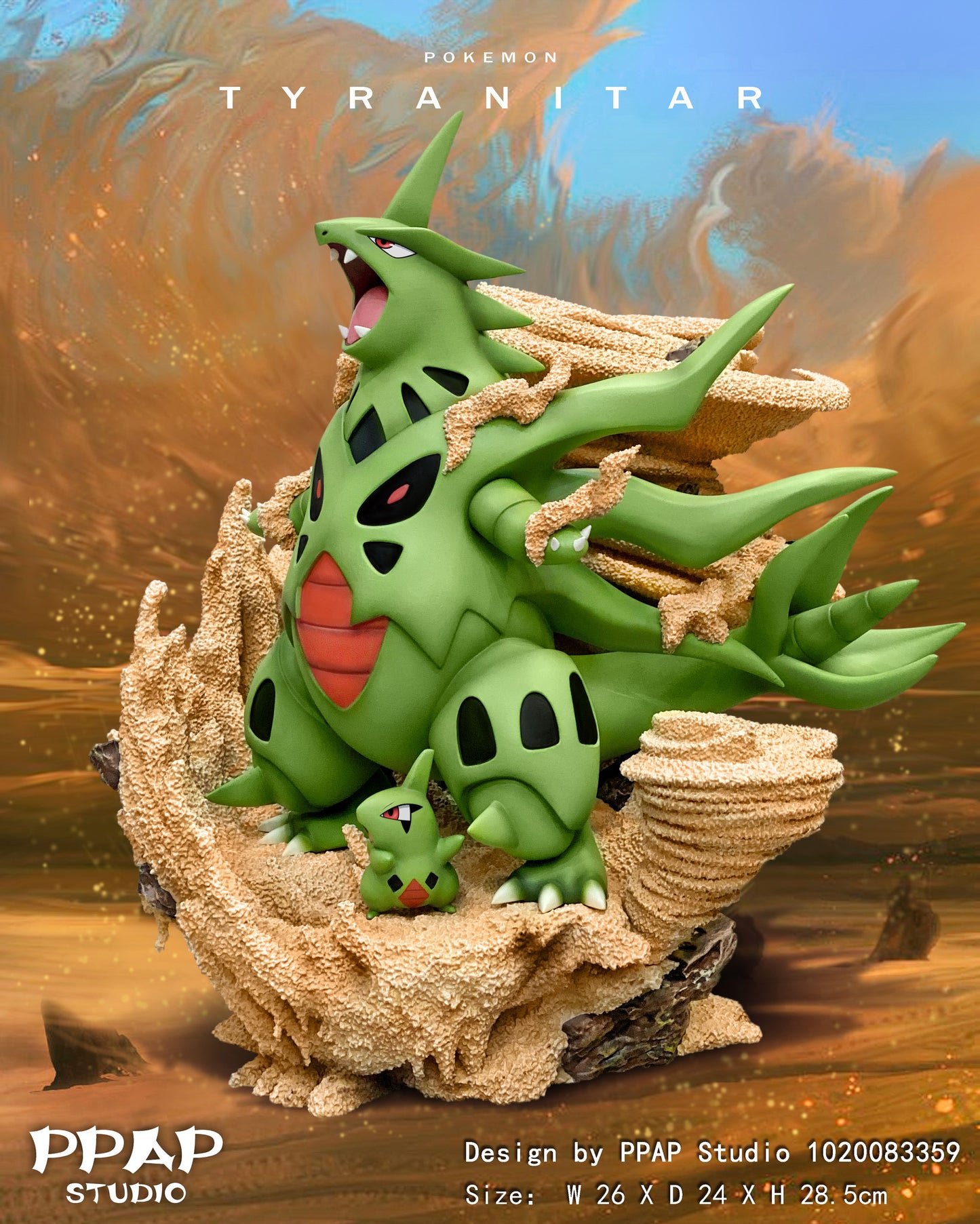 PPAP STUDIO – POKEMON: MEGA TYRANITAR [SOLD OUT]