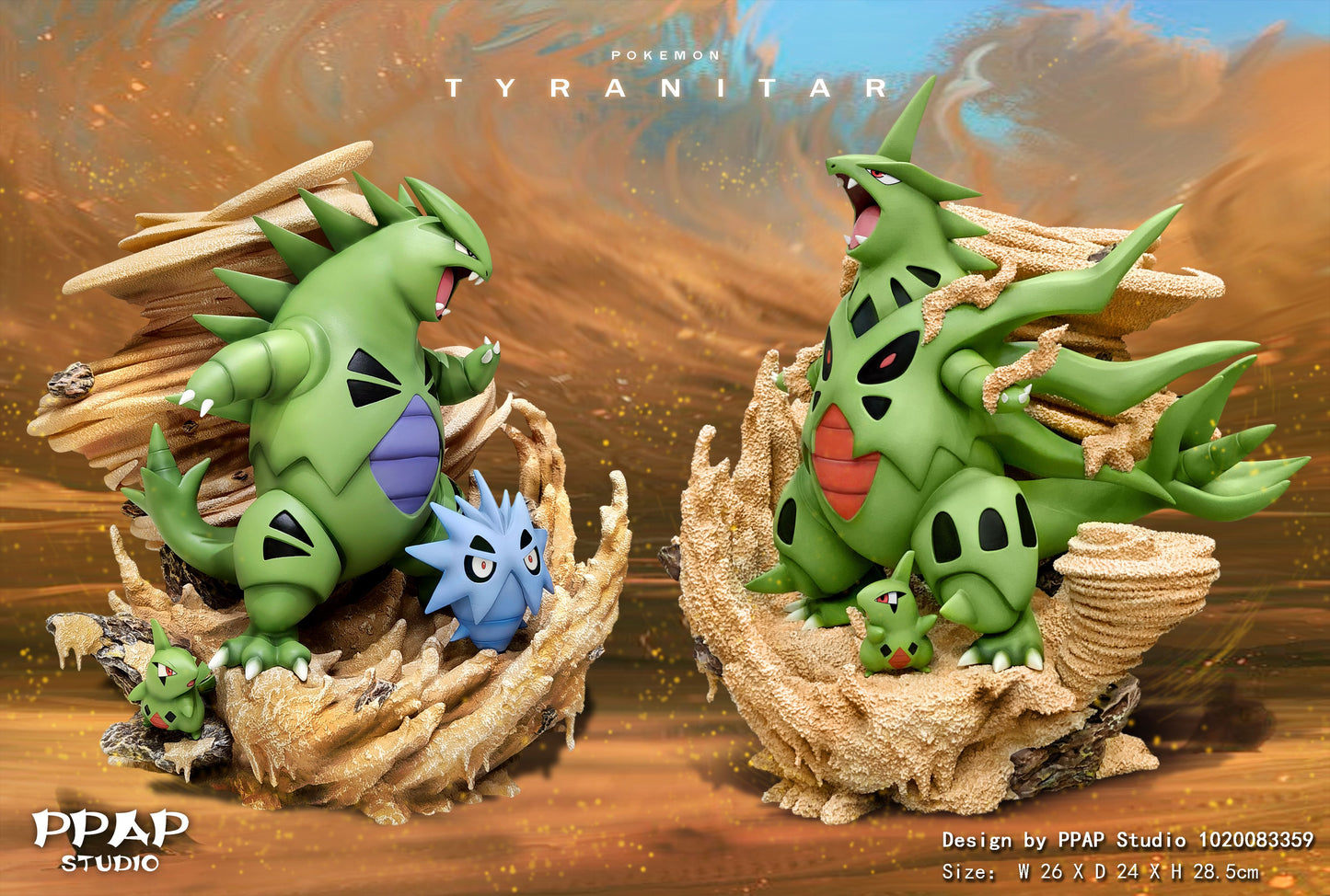 PPAP STUDIO – POKEMON: MEGA TYRANITAR [SOLD OUT]