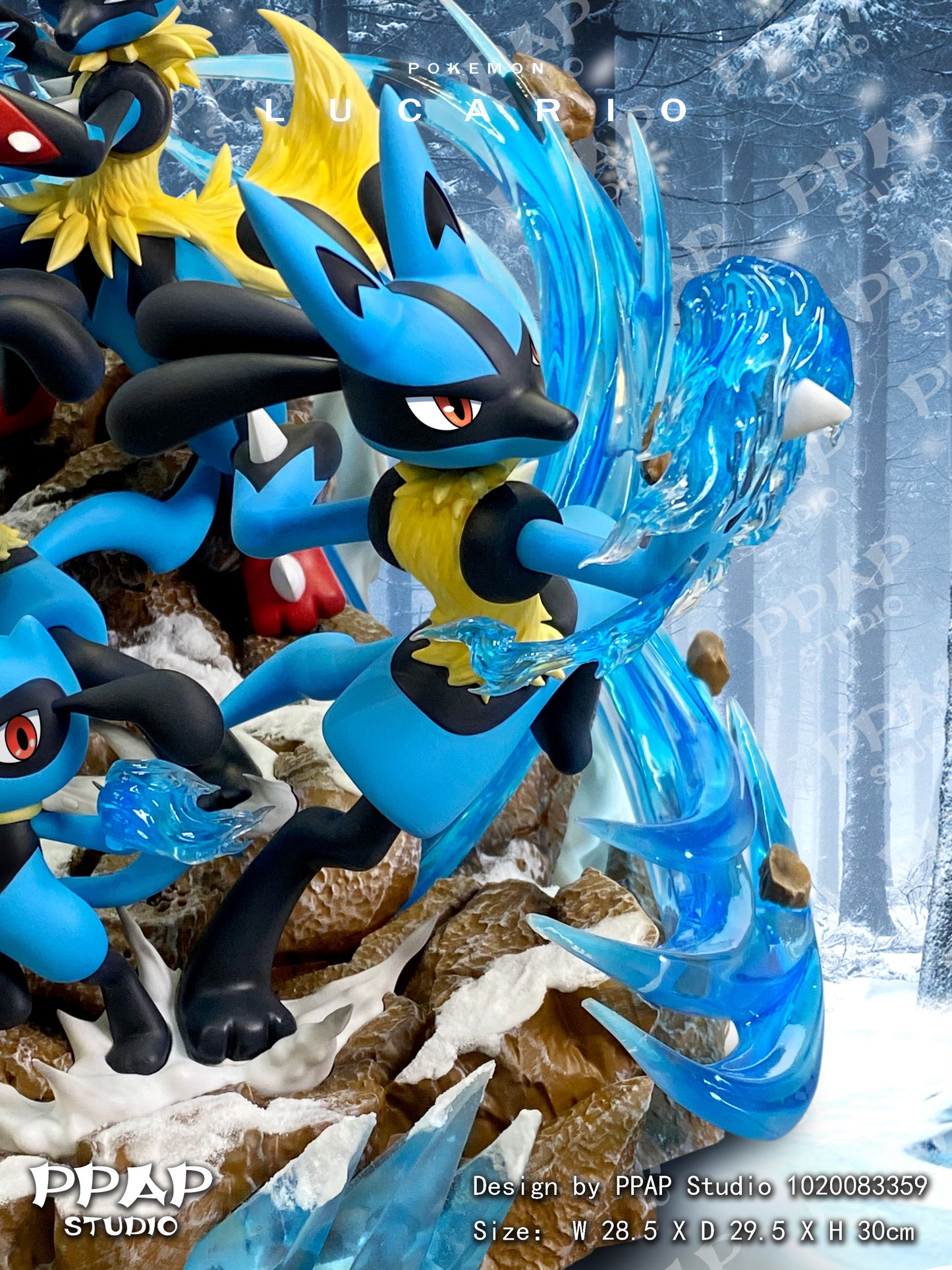 PPAP STUDIO – POKEMON: EVOLUTION SERIES, LUCARIO FAMILY [SOLD OUT]