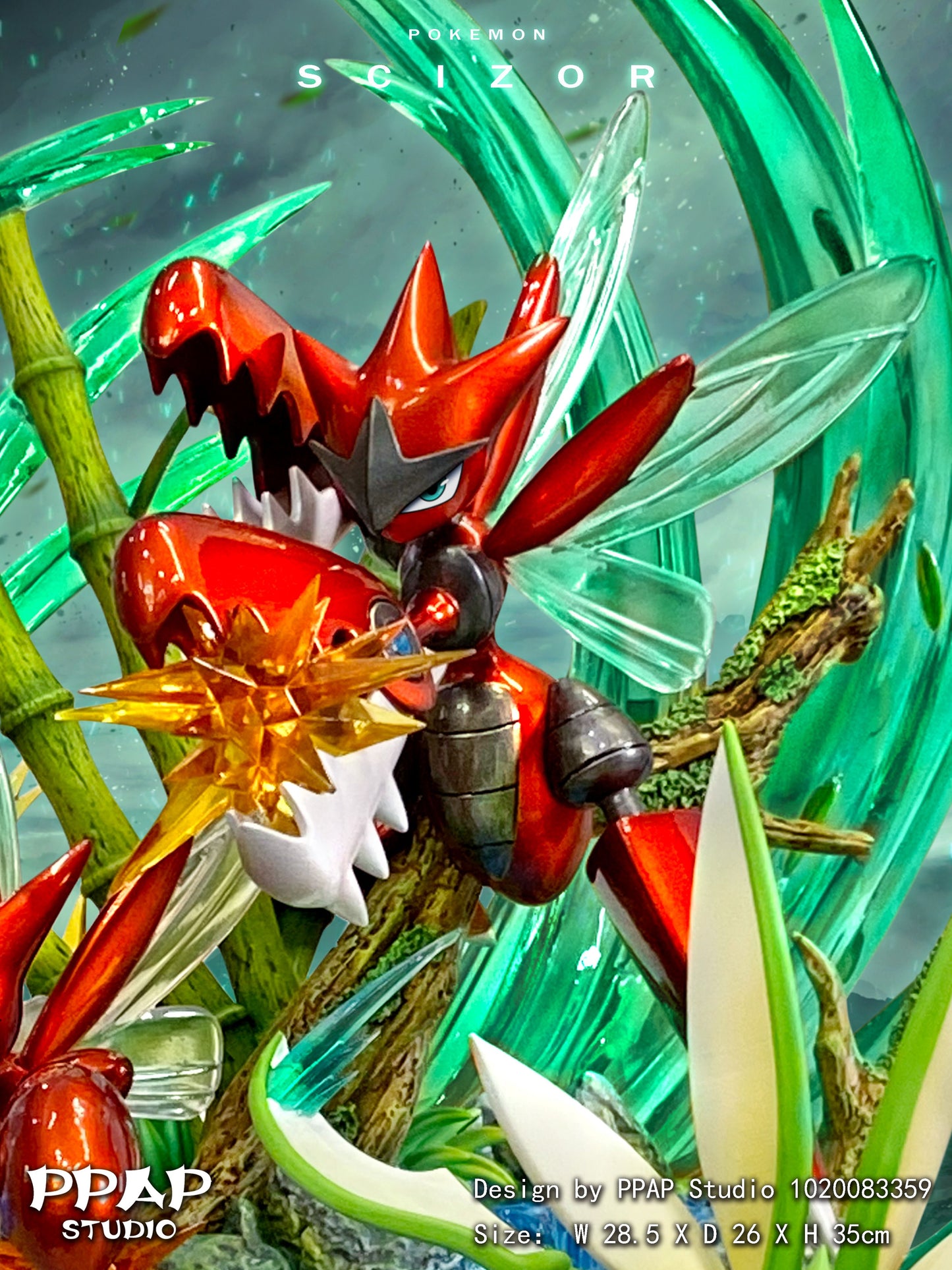 PPAP STUDIO – POKEMON: EVOLUTION SERIES, SCIZOR FAMILY [IN STOCK]