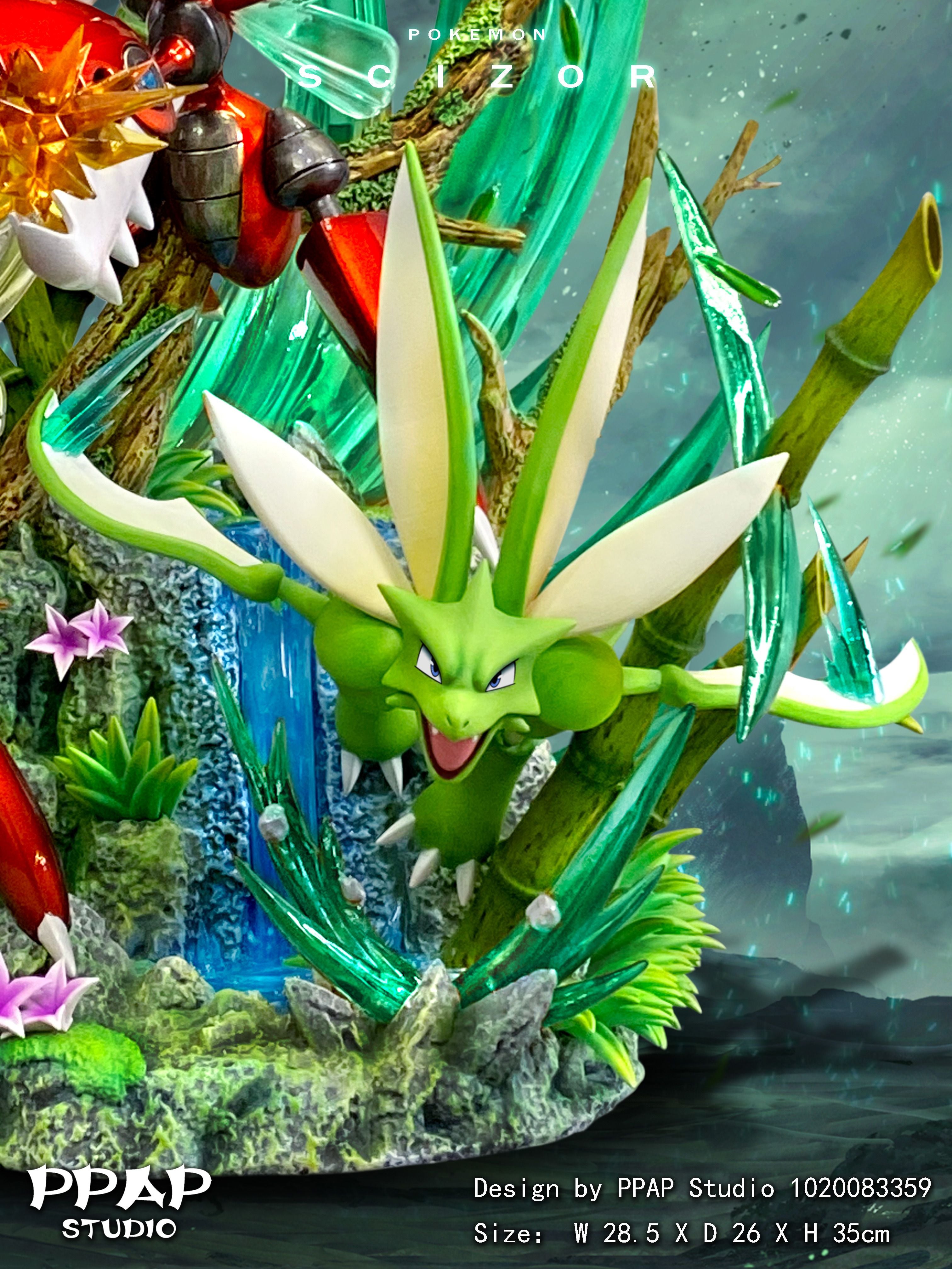 PPAP STUDIO – POKEMON: EVOLUTION SERIES, SCIZOR FAMILY [IN STOCK
