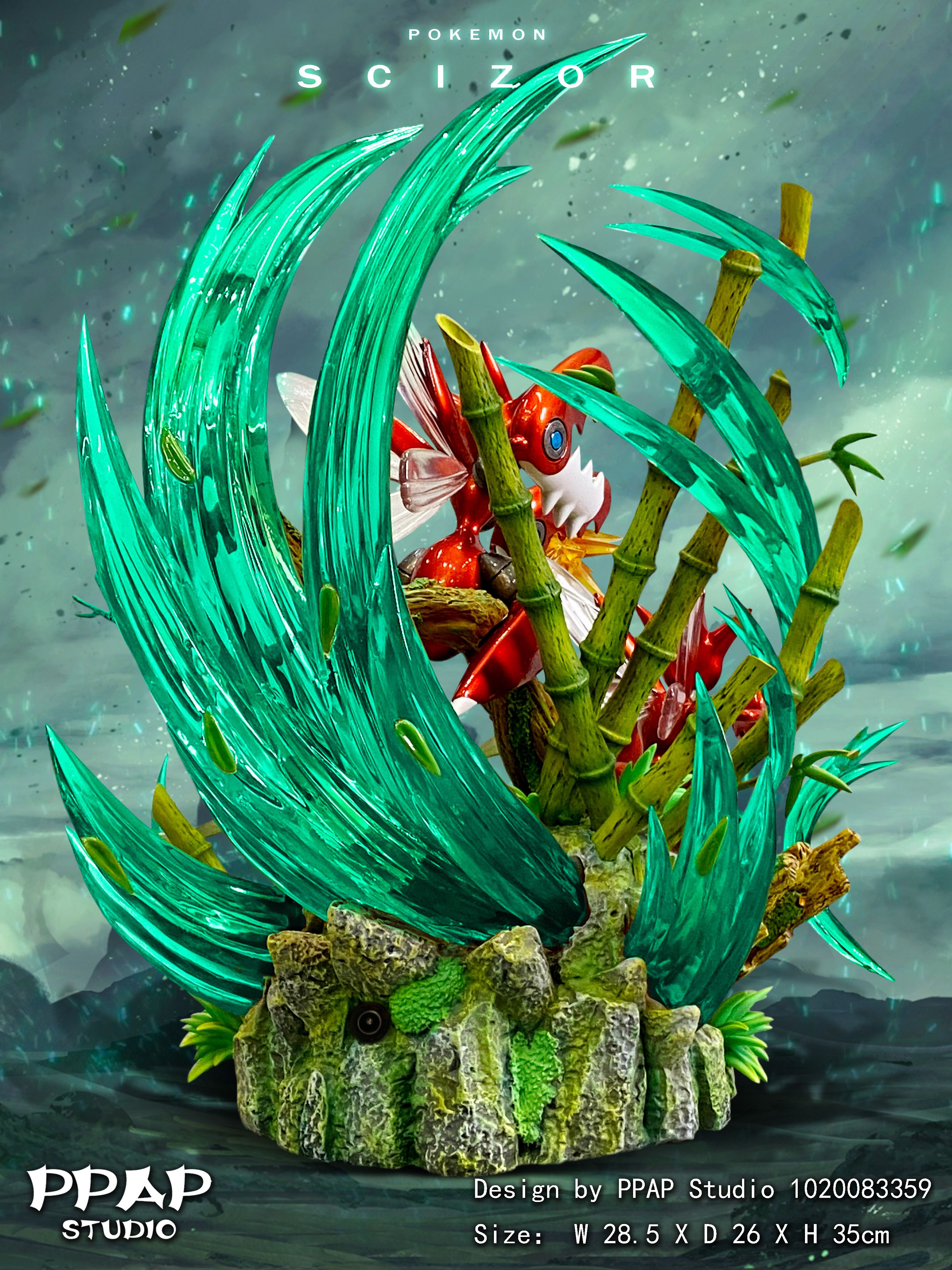 PPAP STUDIO – POKEMON: EVOLUTION SERIES, SCIZOR FAMILY [IN STOCK