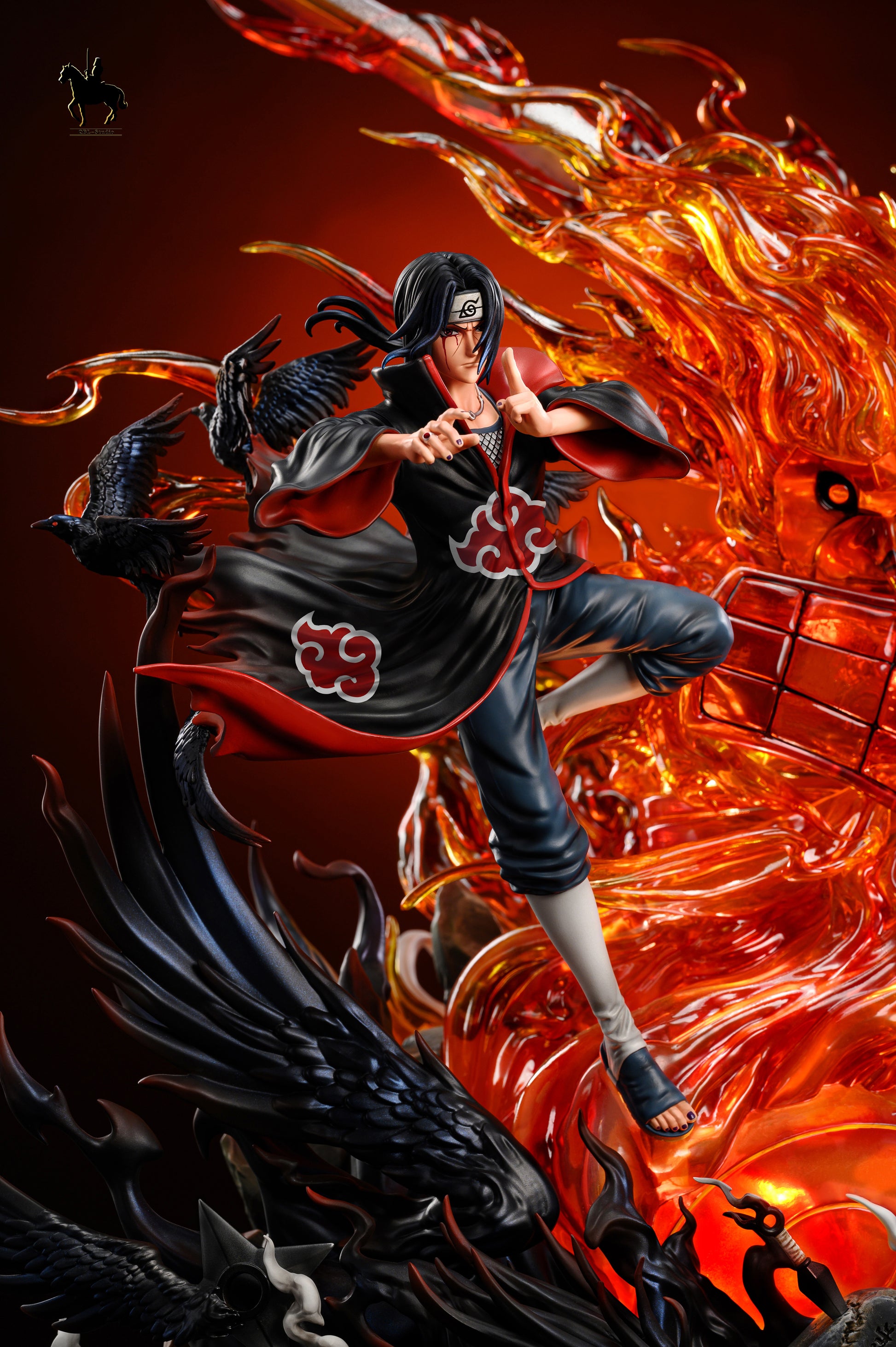 Stunning Itachi Uchiha x Susanoo Custom Vinyl Art