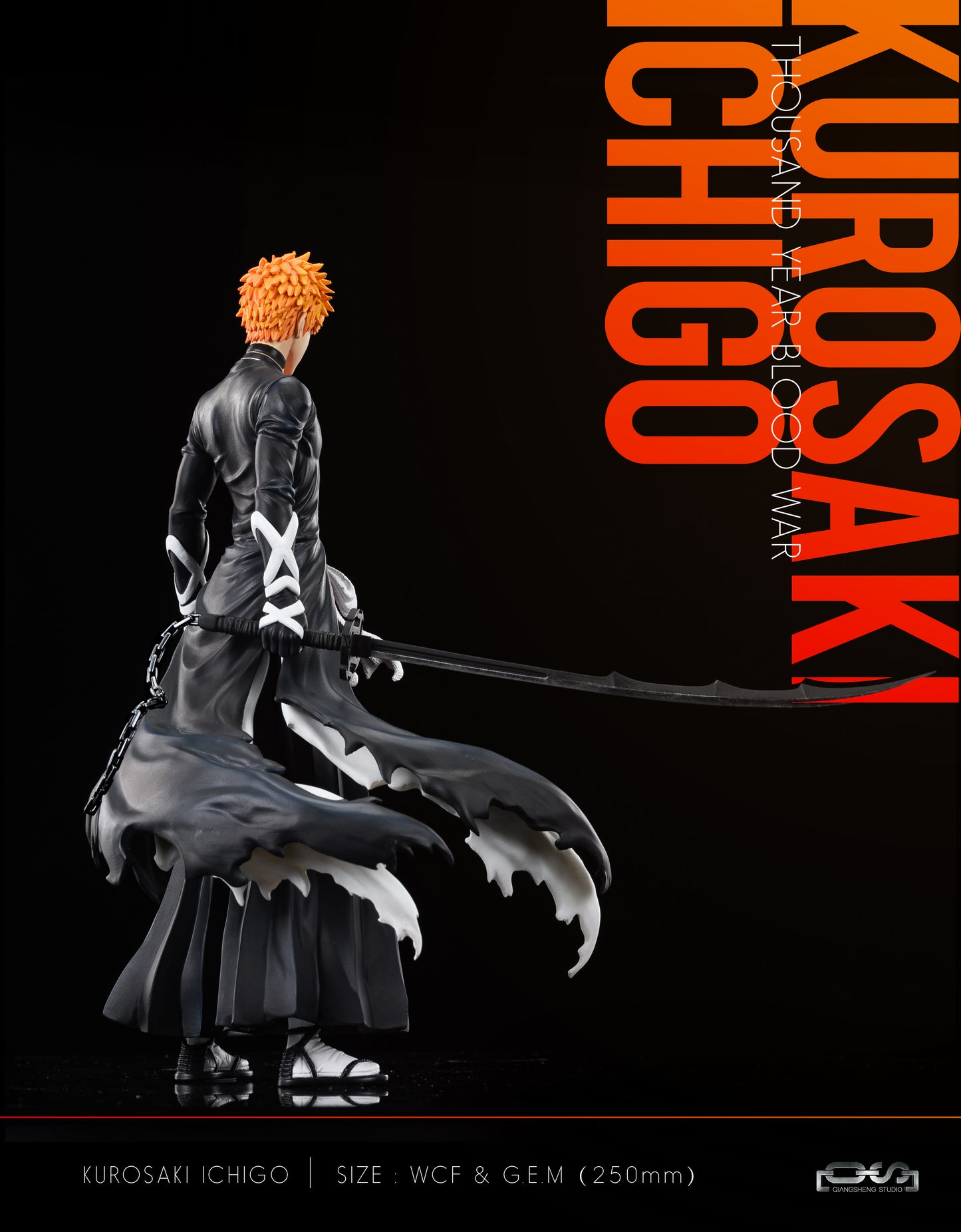 QIANGSHENG STUDIO – BLEACH: THOUSAND-YEAR BLOOD WAR TENSA ZANGETSU ICHIGO KUROSAKI [SOLD OUT]
