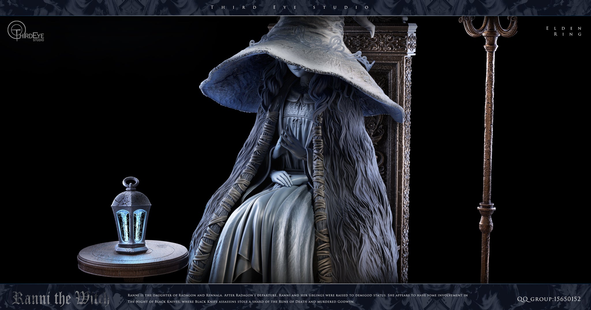 THIRD EYE STUDIO - ELDEN RING: RANNI THE WITCH [SOLD OUT] – FF COLLECTIBLES