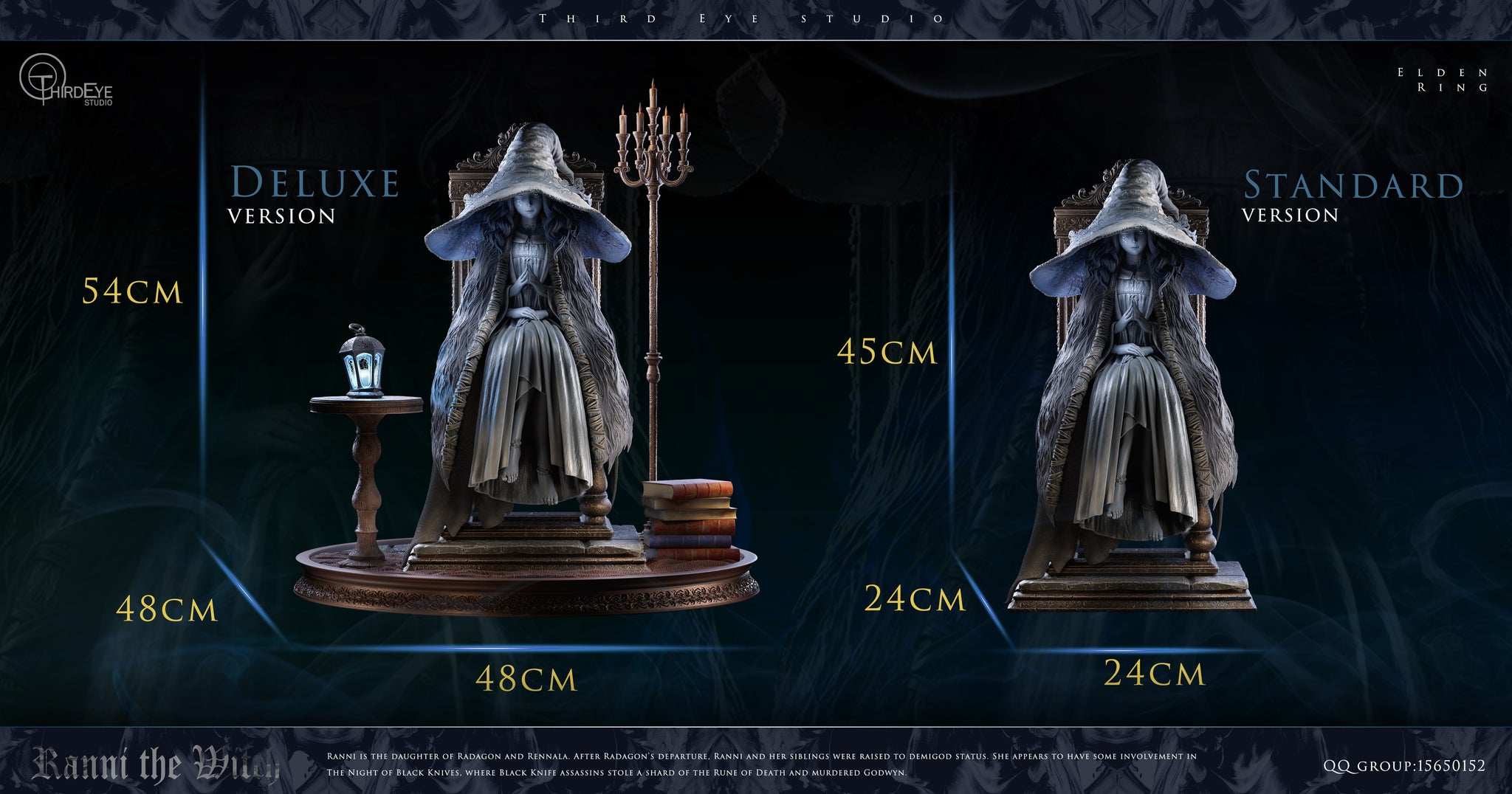 1/4 Scale Ranni The Witch By Third Eye Studio