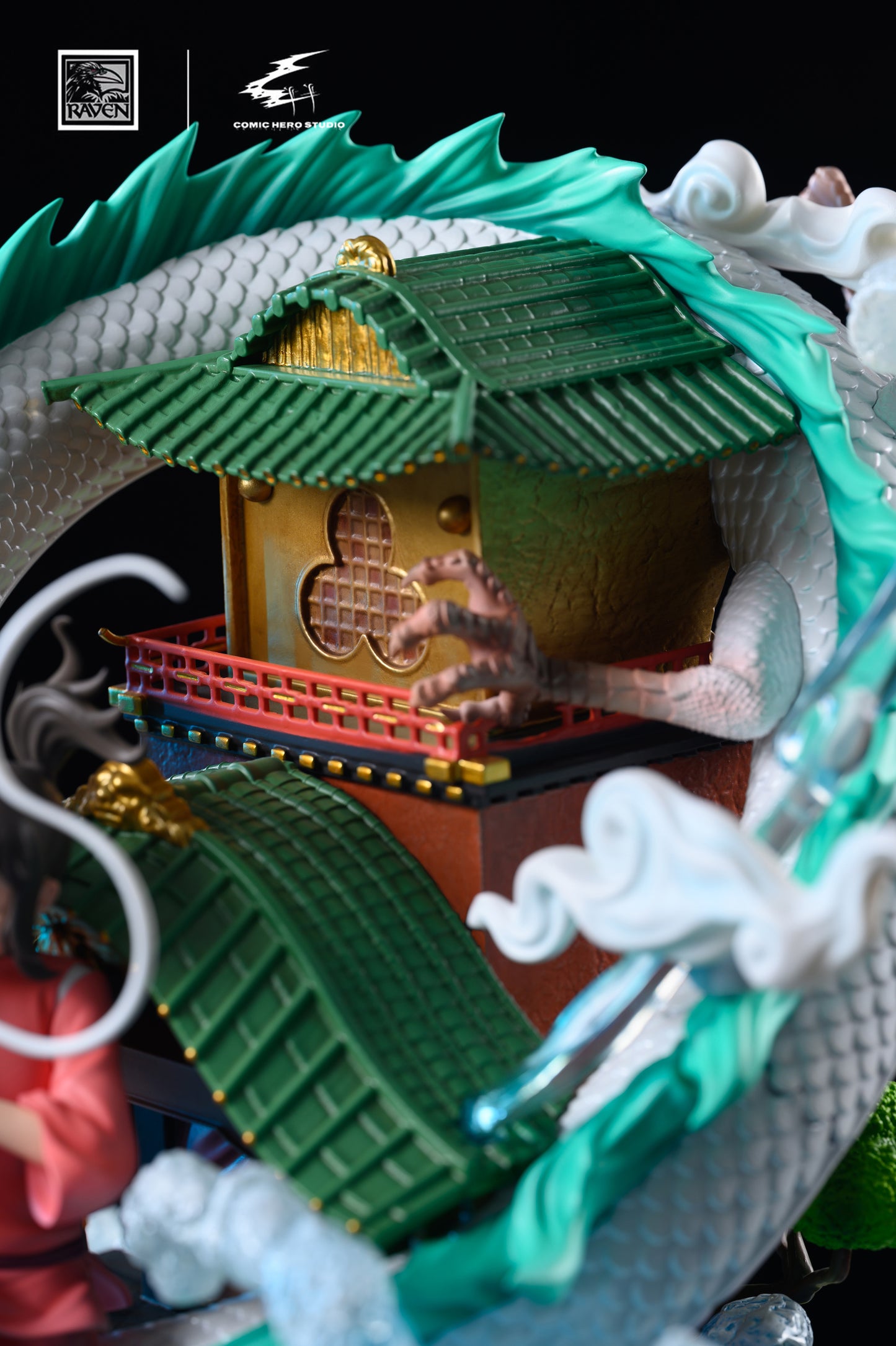 RAVEN x COMIC HERO STUDIO – HAYAO MIYAZAKI SERIES: 1. SPIRITED AWAY, CHIHIRO AND HAKU [SOLD OUT]