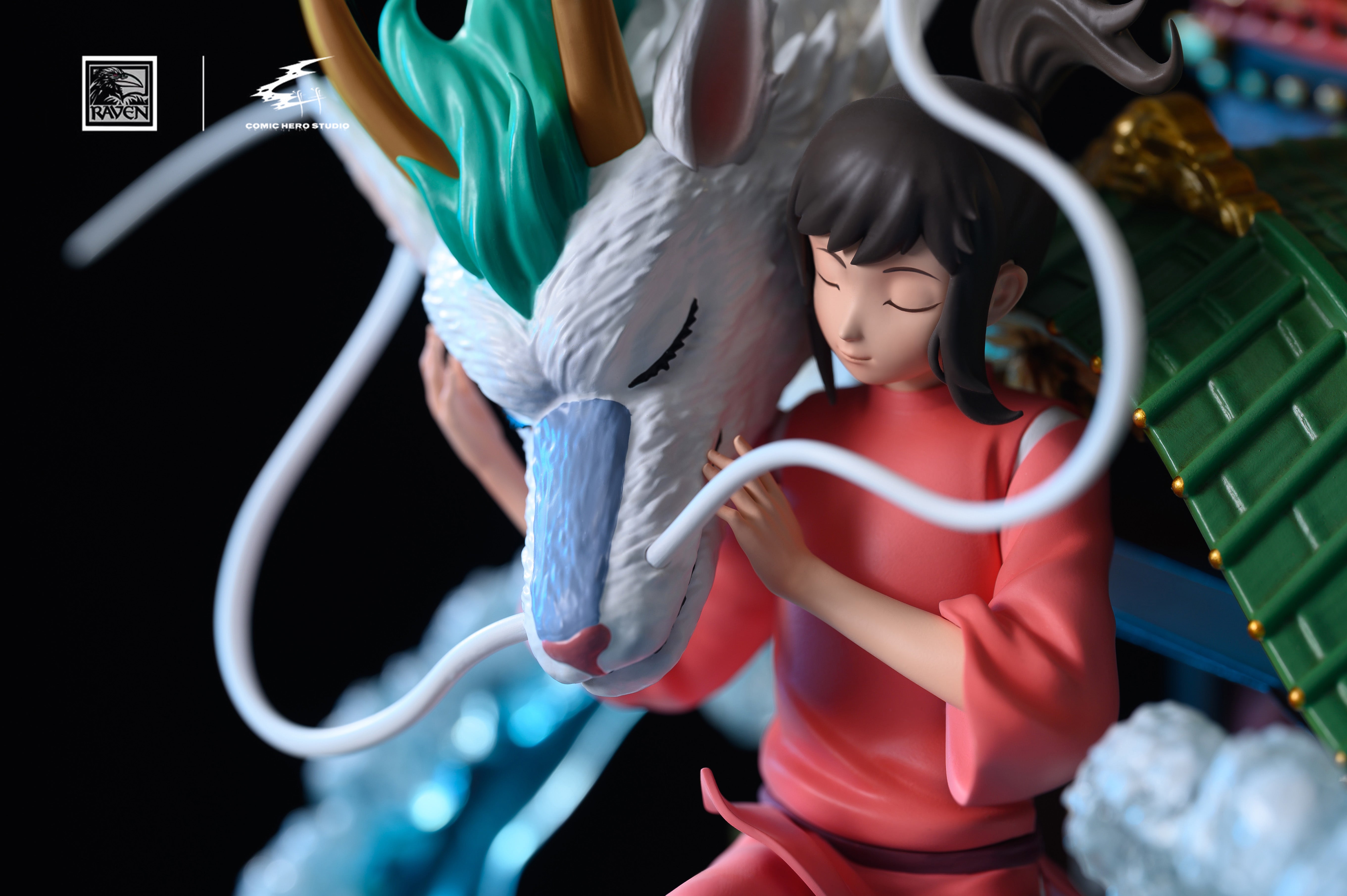 chihiro.HAWKS Spirited Away : Haku & Chihiro by CHIKARA STUDIOS