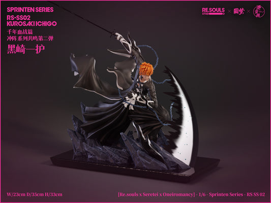 RE.SOULS STUDIO – BLEACH: SPRINTEN SERIES 2. ICHIGO KUROSAKI [IN STOCK]