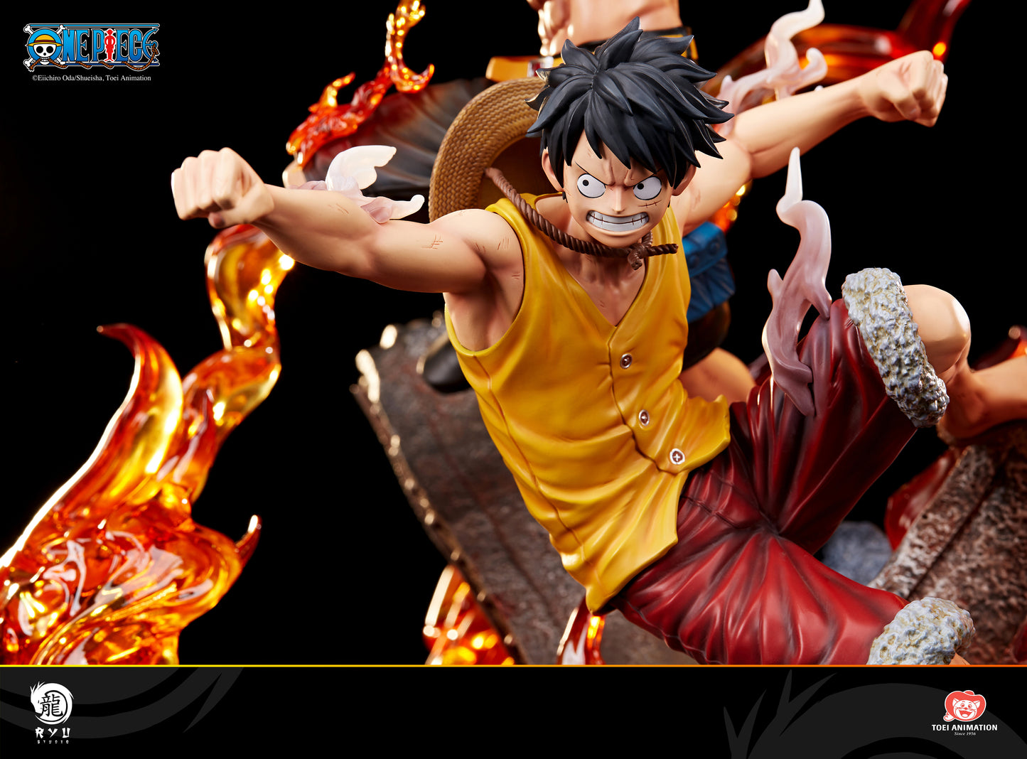 RYU STUDIO – ONE PIECE: MARINEFORD ARC SERIES, LUFFY AND ACE (LICENSED) [IN STOCK]