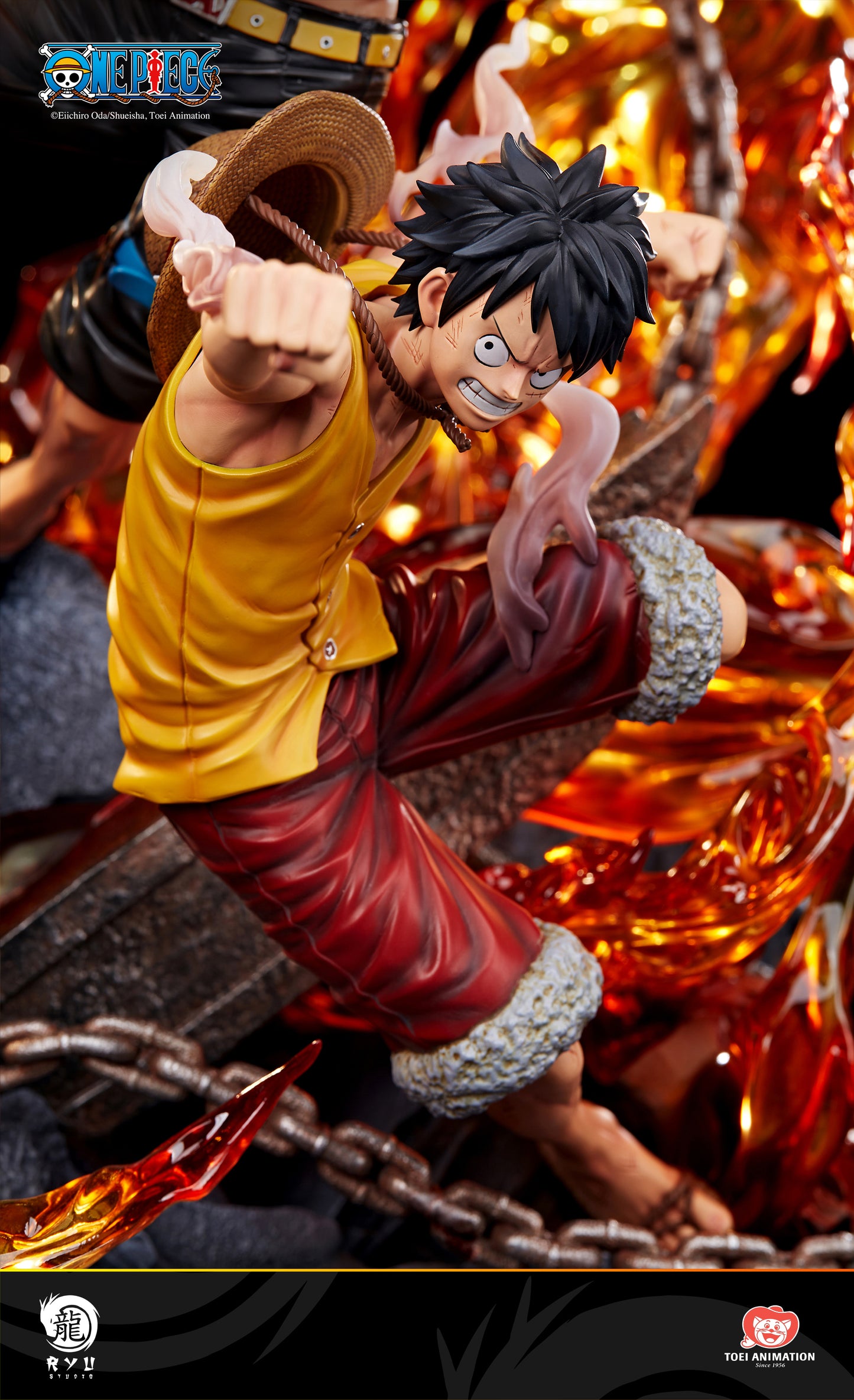RYU STUDIO – ONE PIECE: MARINEFORD ARC SERIES, LUFFY AND ACE (LICENSED) [PRE-ORDER]