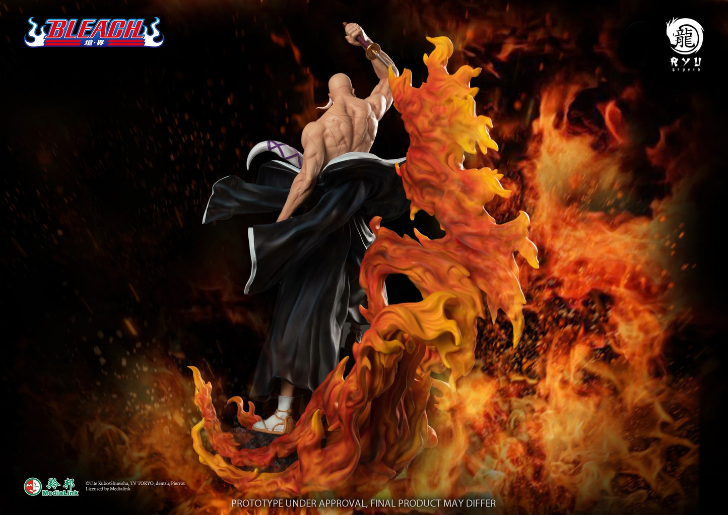 RYU STUDIO – BLEACH: GENRYUSAI SHIGEKUNI YAMAMOTO 1/6 (LICENSED) [IN STOCK]