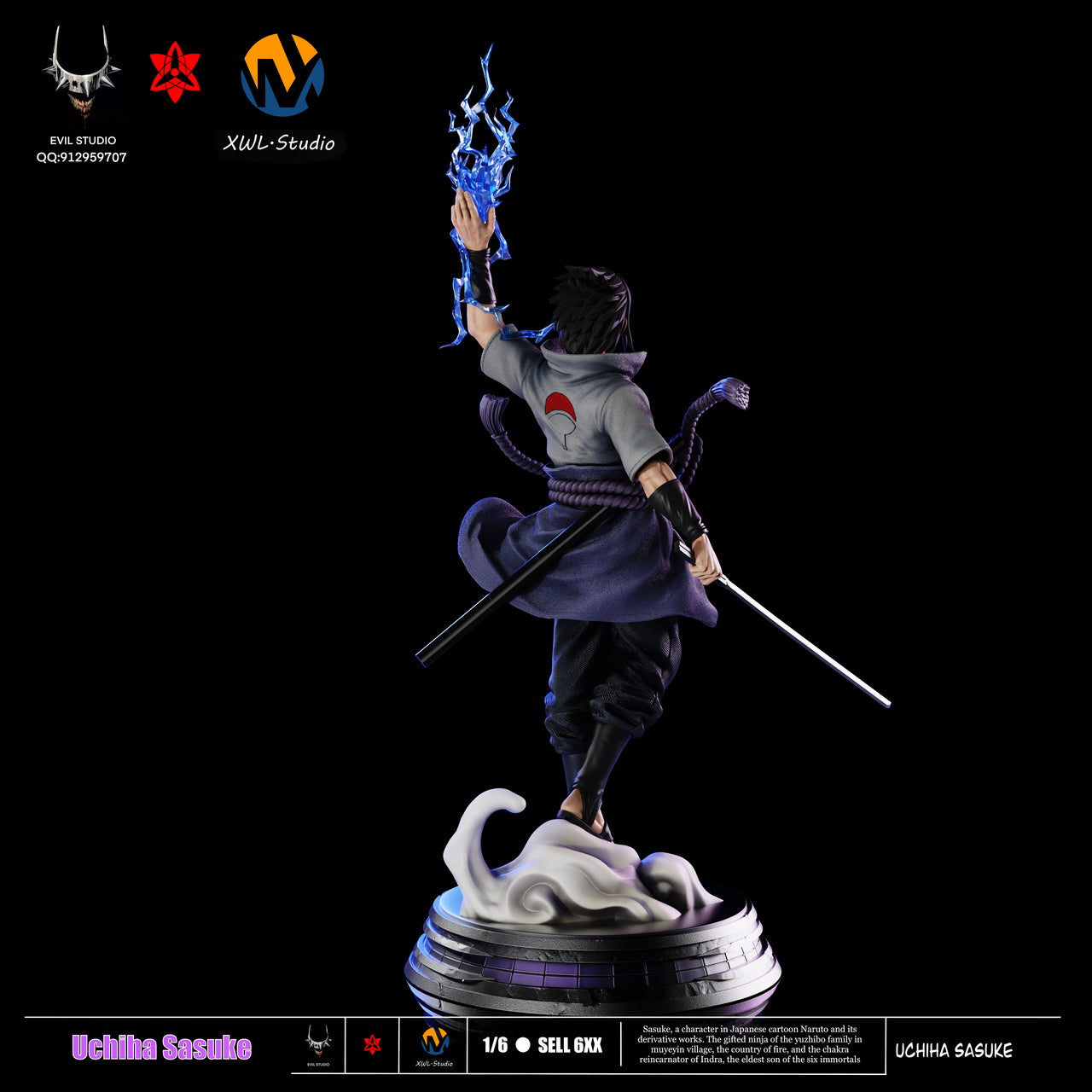 EVIL x XWL STUDIO – NARUTO: SASUKE UCHIHA [SOLD OUT]