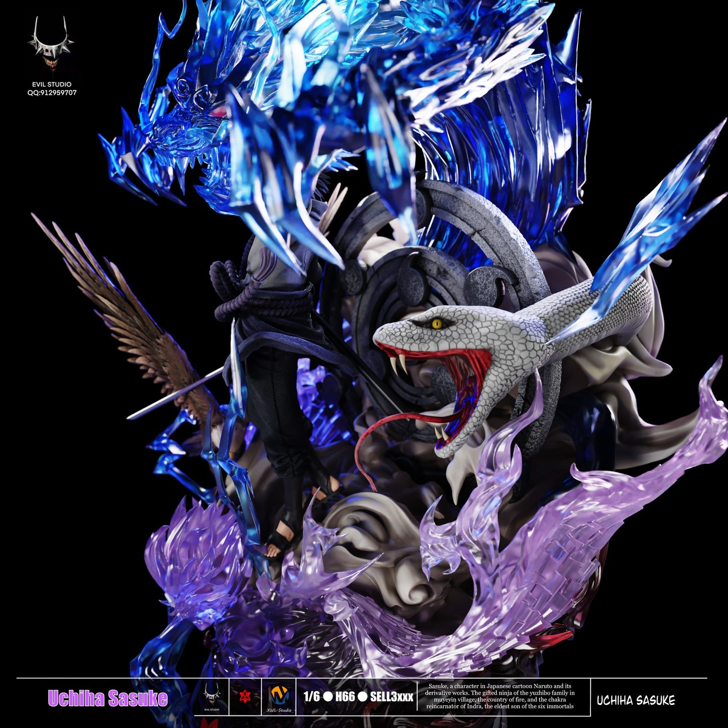 EVIL x XWL STUDIO – NARUTO: SASUKE UCHIHA [SOLD OUT]