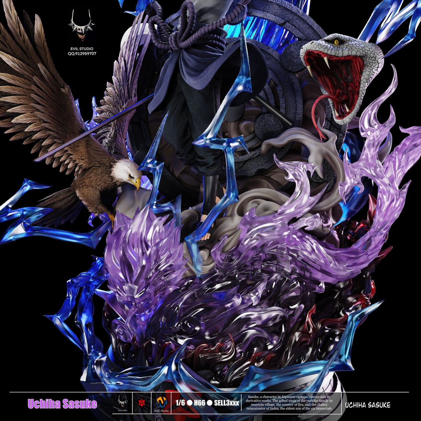 EVIL x XWL STUDIO – NARUTO: SASUKE UCHIHA [SOLD OUT]