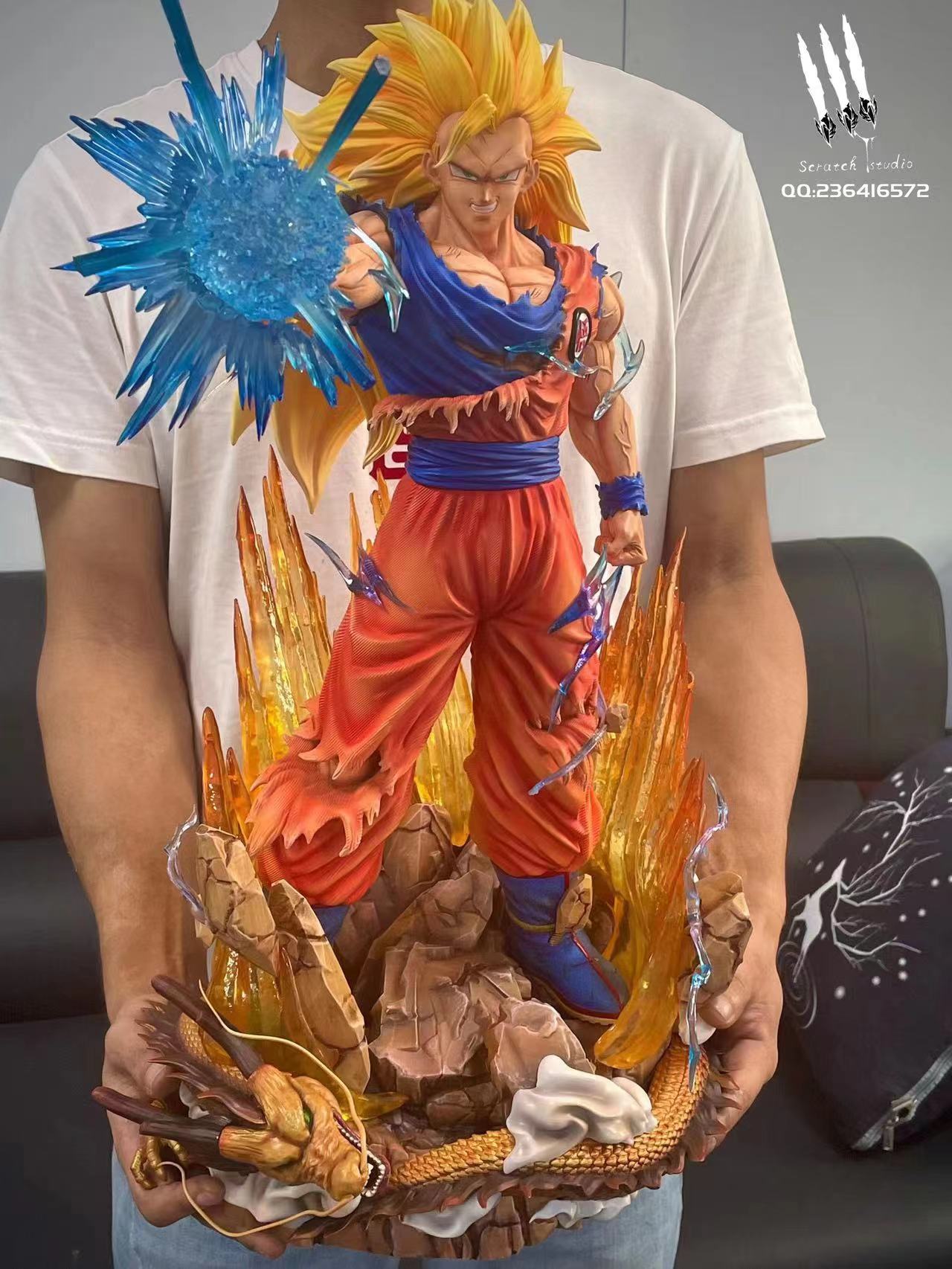 SCRATCH STUDIO – DRAGON BALL Z: SUPER SAIYAN 3 GOKU [SOLD OUT]