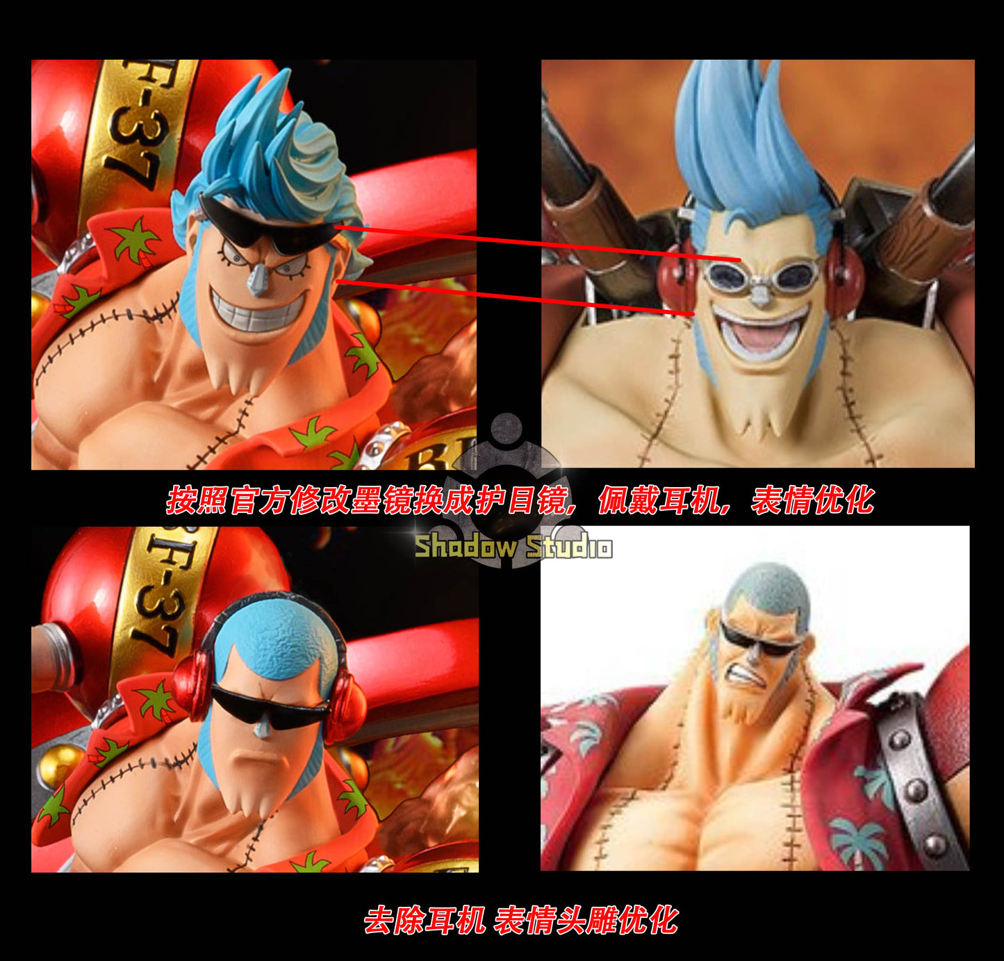 SHADOW STUDIO – ONE PIECE: STRAW HAT PIRATES FRANKY [IN STOCK]
