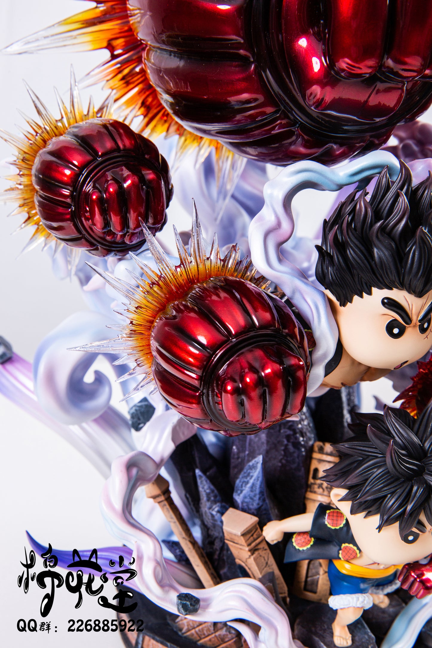 COTTON CANDY STUDIO – ONE PIECE: THREE BROTHERS – SHIN-CHAN SERIES LUFFY [IN STOCK]