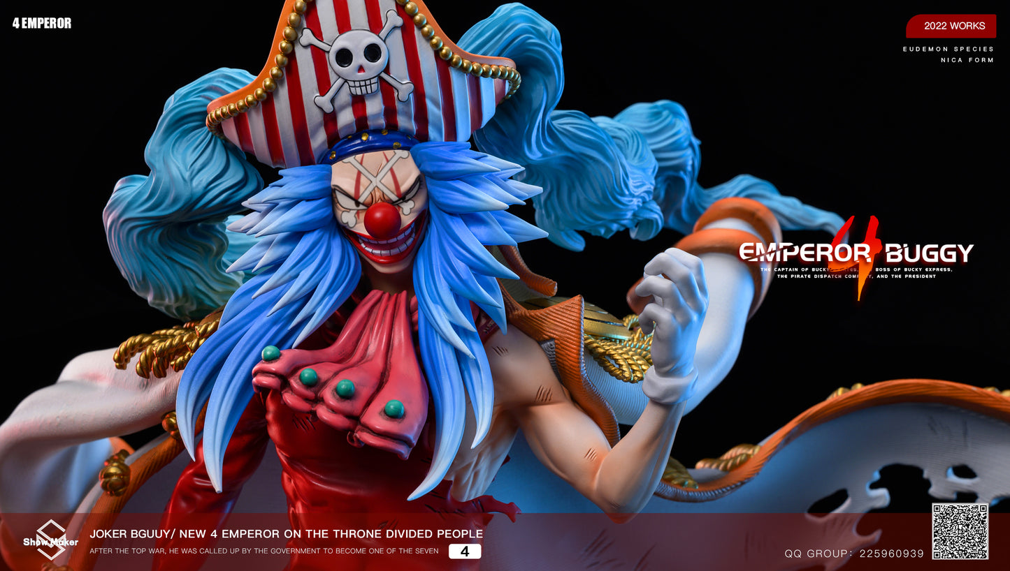 SHOW MAKER STUDIO – ONE PIECE: FOUR EMPERORS, BUGGY THE STAR CLOWN [SOLD OUT]