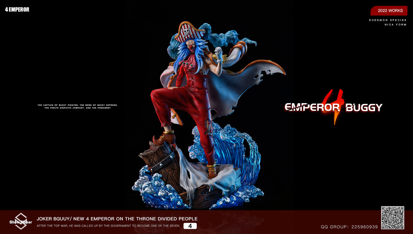 SHOW MAKER STUDIO – ONE PIECE: FOUR EMPERORS, BUGGY THE STAR CLOWN [SOLD OUT]