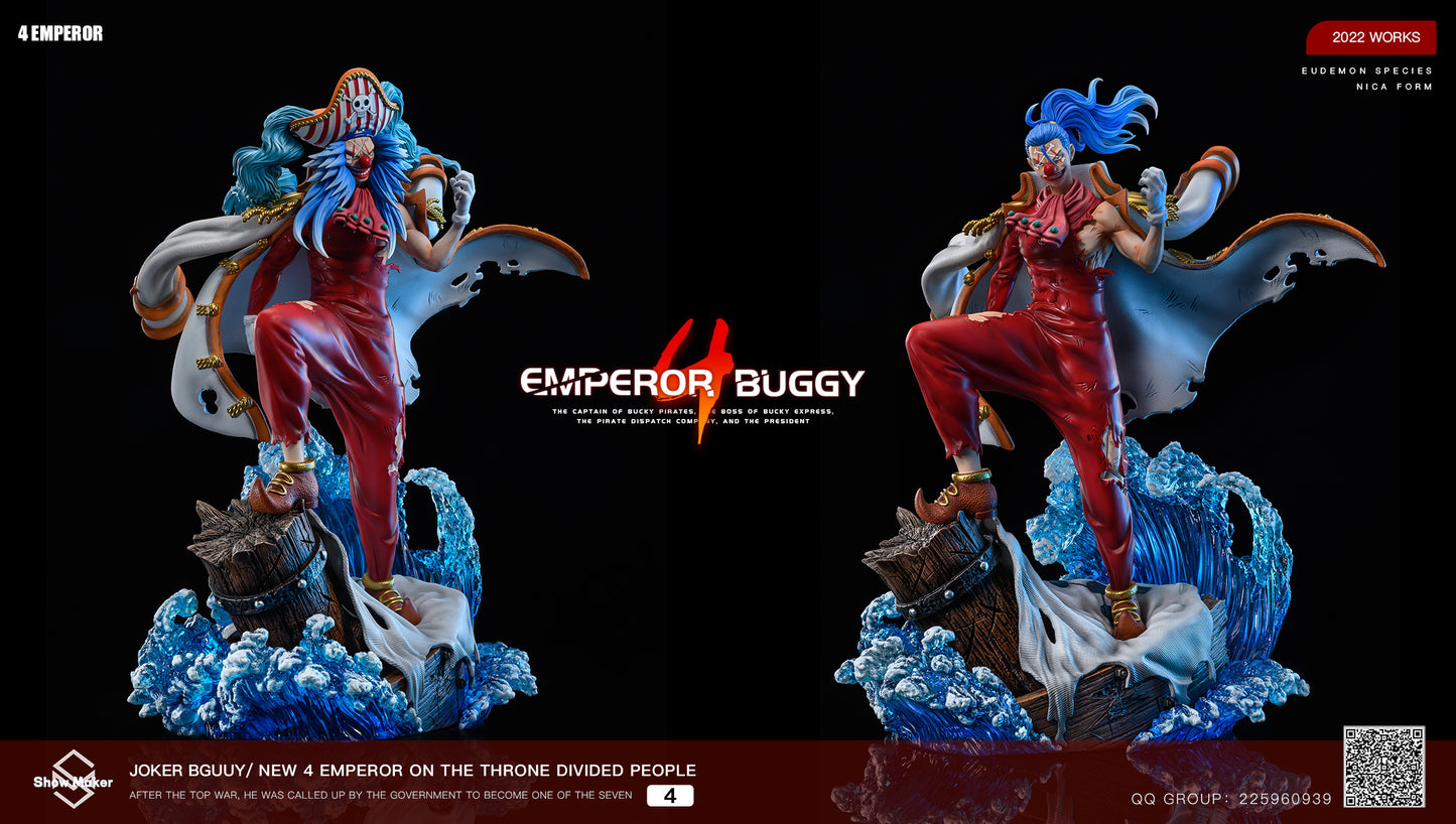 SHOW MAKER STUDIO – ONE PIECE: FOUR EMPERORS, BUGGY THE STAR CLOWN [SOLD OUT]