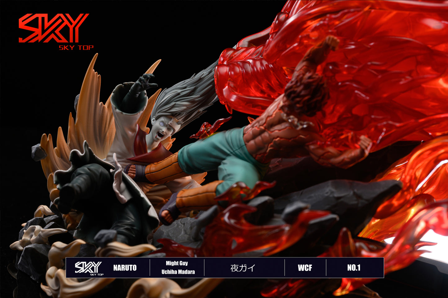 SKY TOP STUDIO – NARUTO: BATTLE SERIES, NIGHT GUY VS MADARA [SOLD OUT]