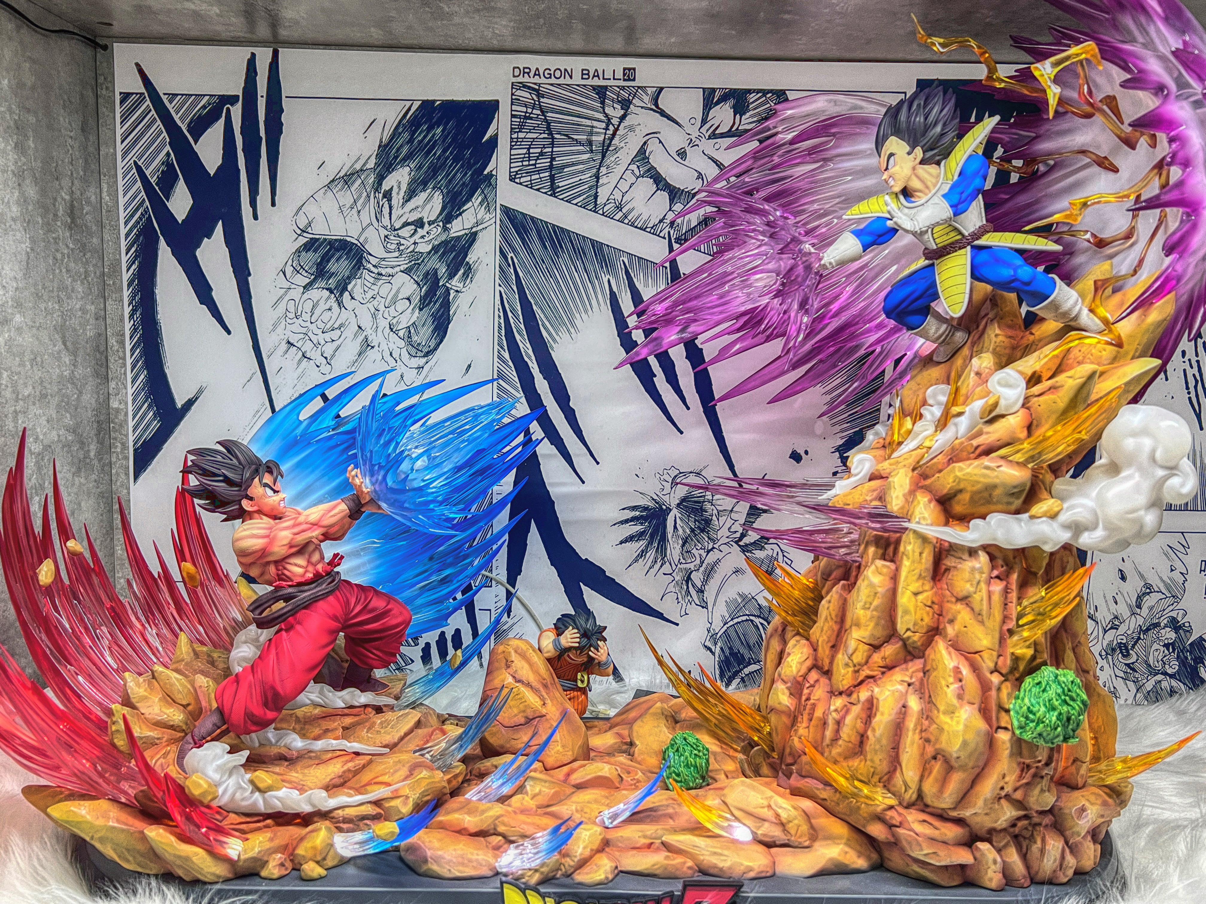 SKY TOP STUDIO – DRAGON BALL Z: GOKU'S KAMEHAMEHA VS VEGETA'S