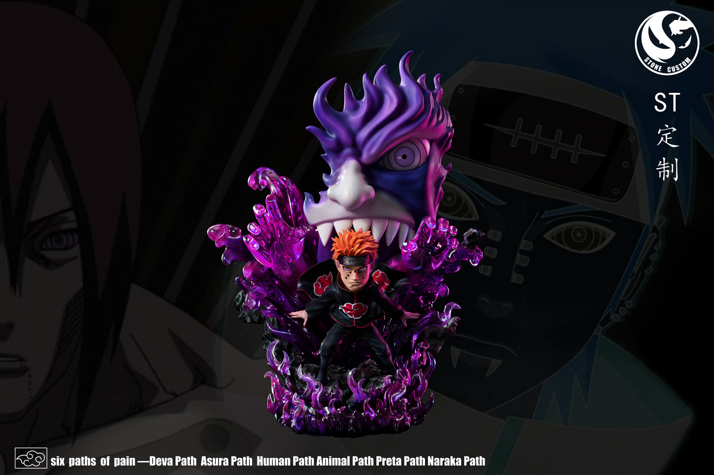STONE CUSTOM STUDIO – NARUTO: SIX PATHS OF PATH, ASURA AND NARAKA PATH [SOLD OUT]