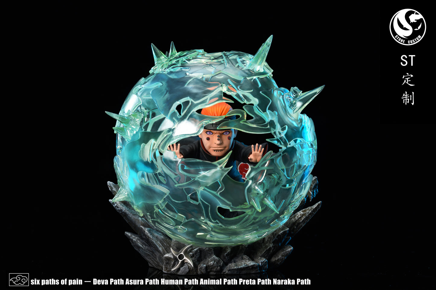 STONE CUSTOM STUDIO – NARUTO: SIX PATHS OF PATH, DEVA AND PRETA PATH [IN STOCK]