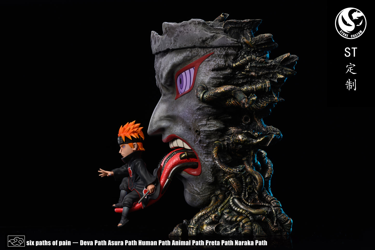 STONE CUSTOM STUDIO – NARUTO: SIX PATHS OF PATH, DEVA AND PRETA PATH [IN STOCK]