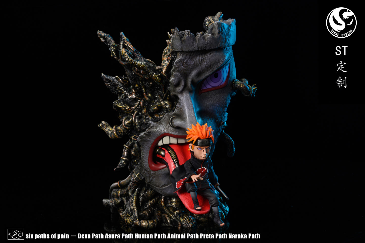 STONE CUSTOM STUDIO – NARUTO: SIX PATHS OF PATH, DEVA AND PRETA PATH [IN STOCK]