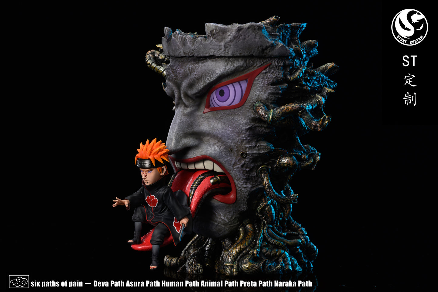 STONE CUSTOM STUDIO – NARUTO: SIX PATHS OF PATH, DEVA AND PRETA PATH [IN STOCK]
