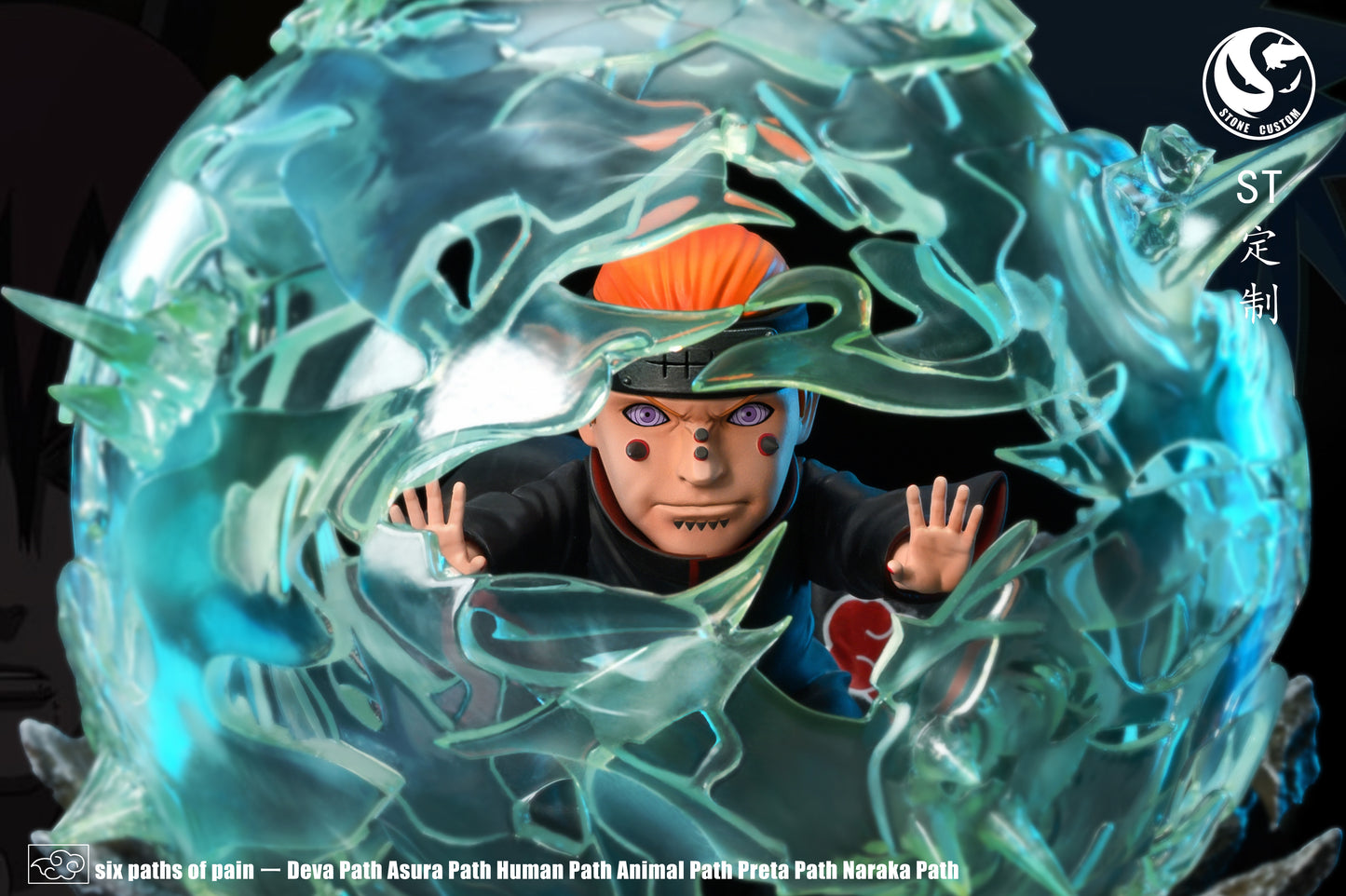 STONE CUSTOM STUDIO – NARUTO: SIX PATHS OF PATH, DEVA AND PRETA PATH [IN STOCK]