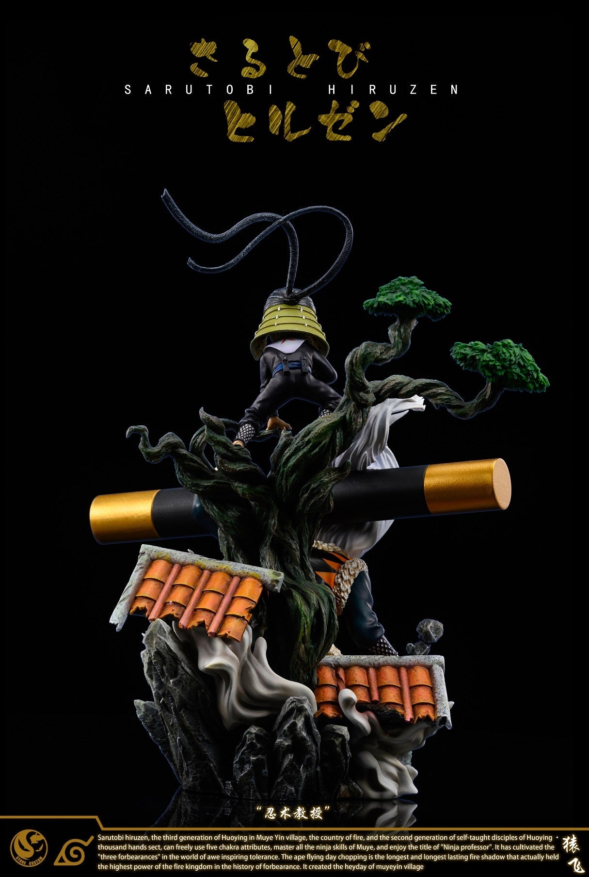 STONE CUSTOM STUDIO – NARUTO: WCF HOKAGE SERIES 3. HIRUZEN SARUTOBI [IN STOCK]