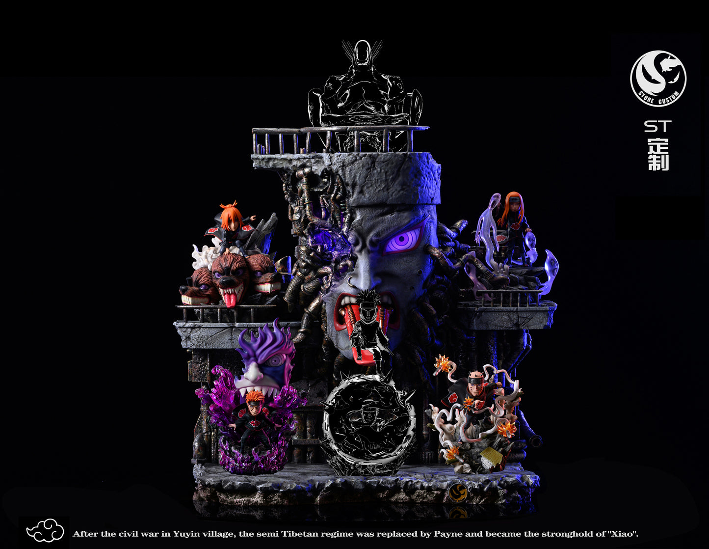 STONE CUSTOM STUDIO – NARUTO: SIX PATHS OF PATH BUILDING BASE [SOLD OUT]