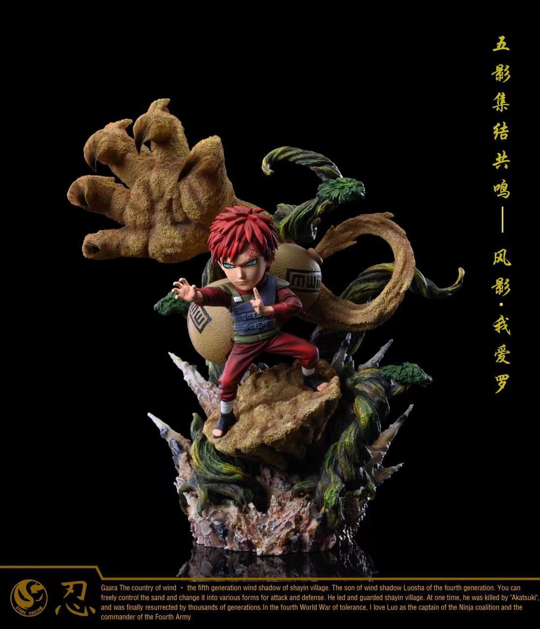 STONE CUSTOM STUDIO – NARUTO: MADARA VS 5 KAGES SERIES 1. GAARA [IN STOCK]