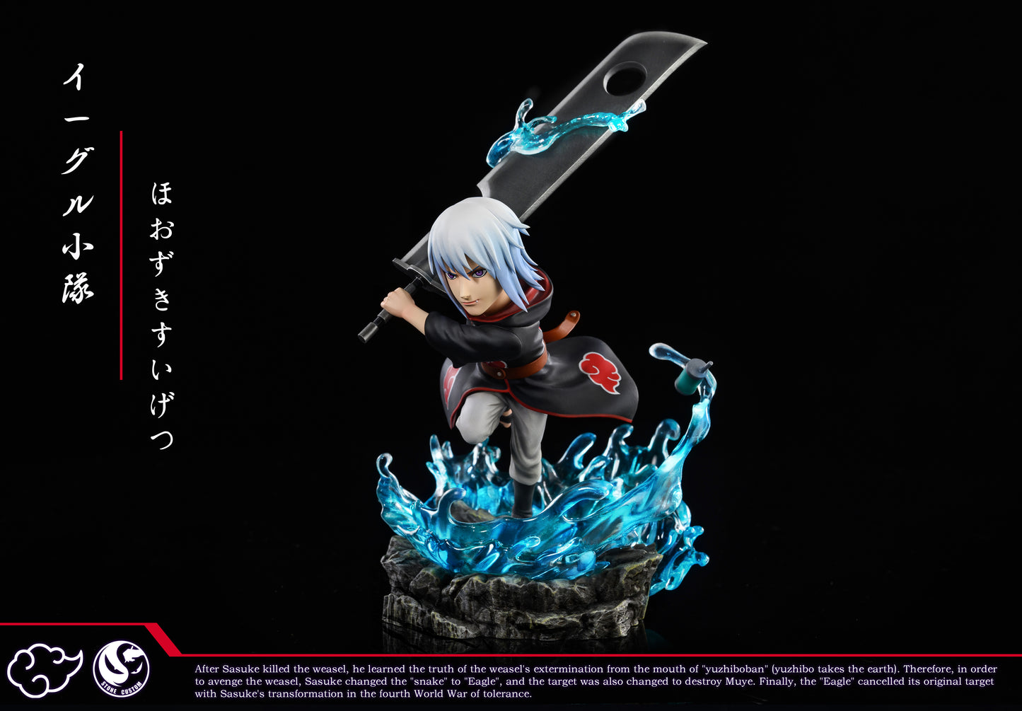 STONE CUSTOM STUDIO – NARUTO: TEAM TAKA SERIES, KARIN AND SUIGETSU [IN STOCK]