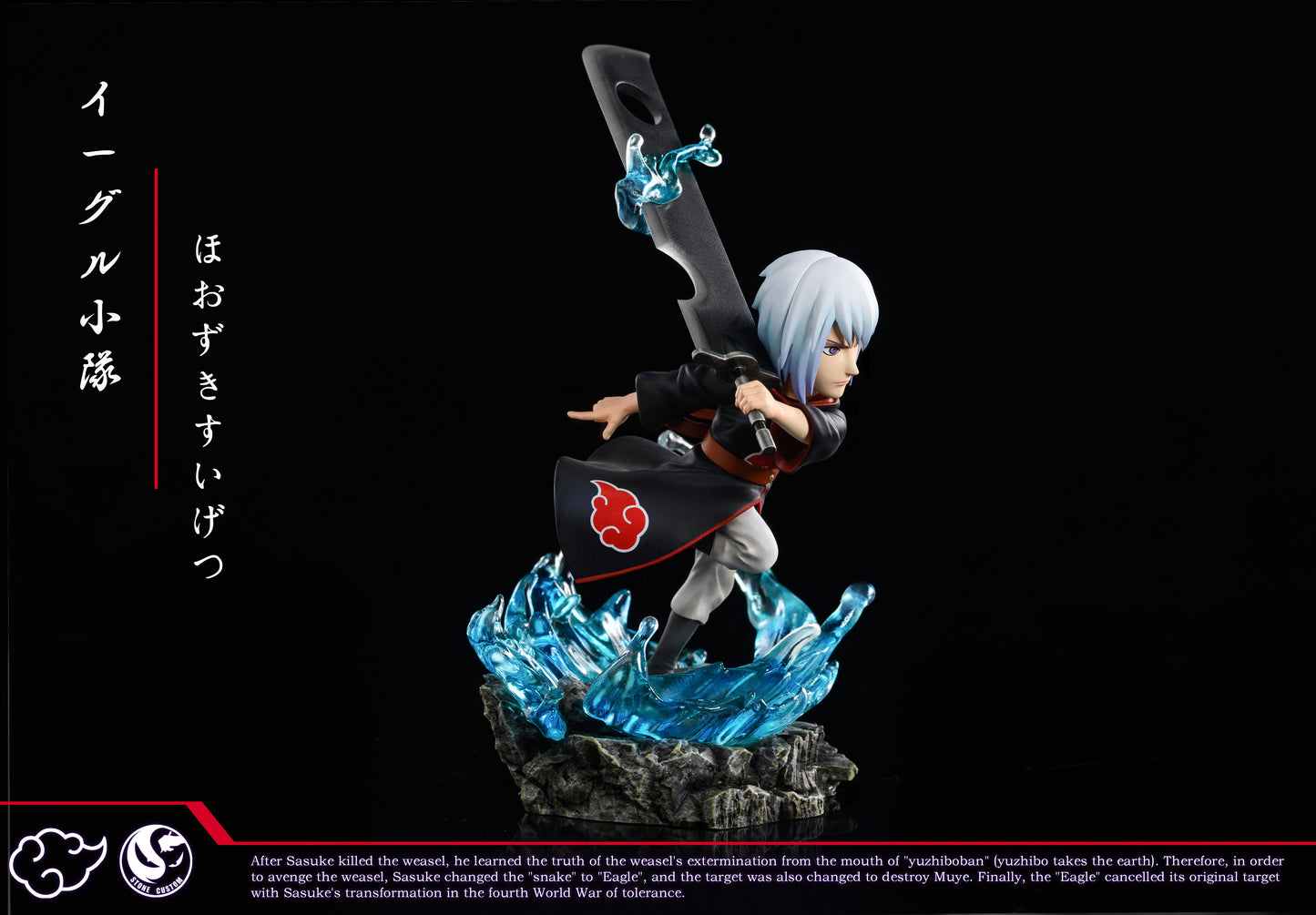 STONE CUSTOM STUDIO – NARUTO: TEAM TAKA SERIES, KARIN AND SUIGETSU [IN STOCK]