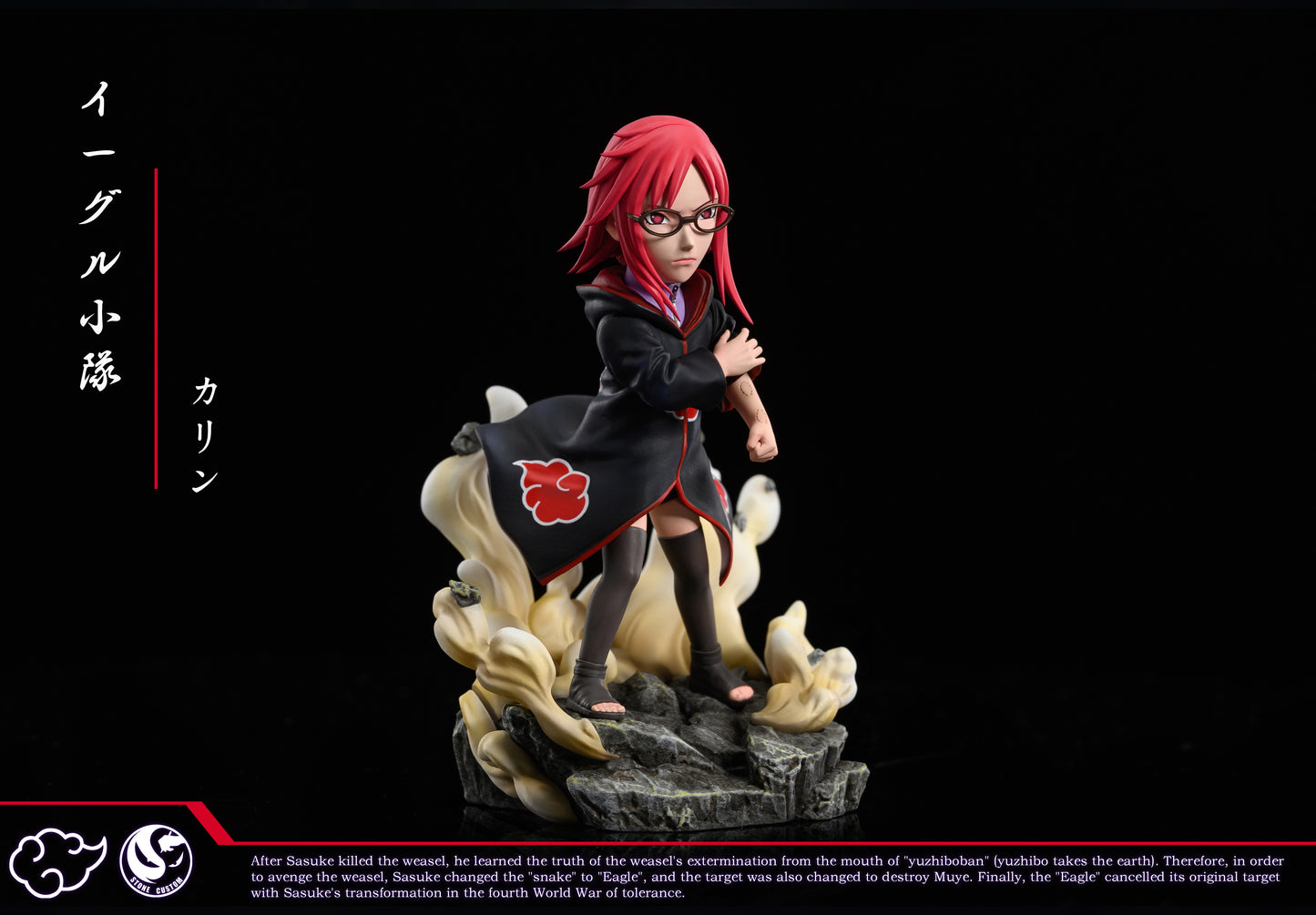 STONE CUSTOM STUDIO – NARUTO: TEAM TAKA SERIES, KARIN AND SUIGETSU [IN STOCK]