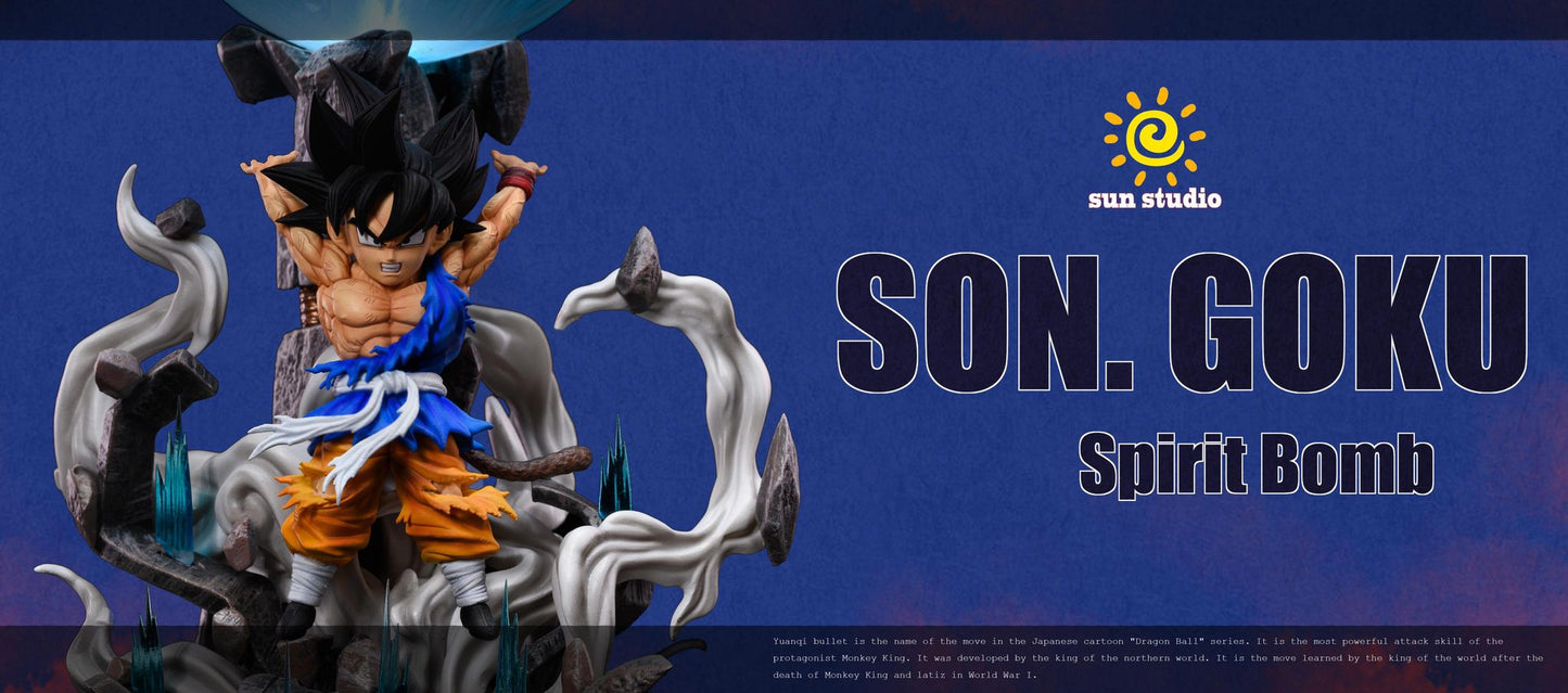 SUN STUDIO – DRAGON BALL Z: SPIRIT BOMB GOKU [SOLD OUT]