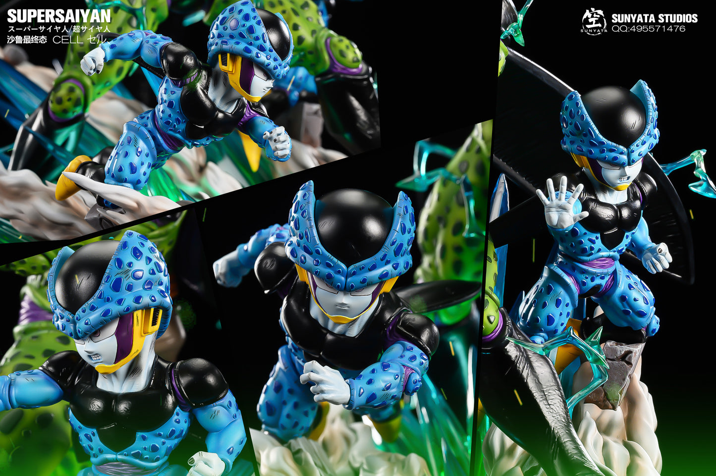 SUNYATA STUDIO – DRAGON BALL Z: FATHER-SON KAMEHAMEHA VS CELL’S KAMEHAMEHA [IN STOCK]