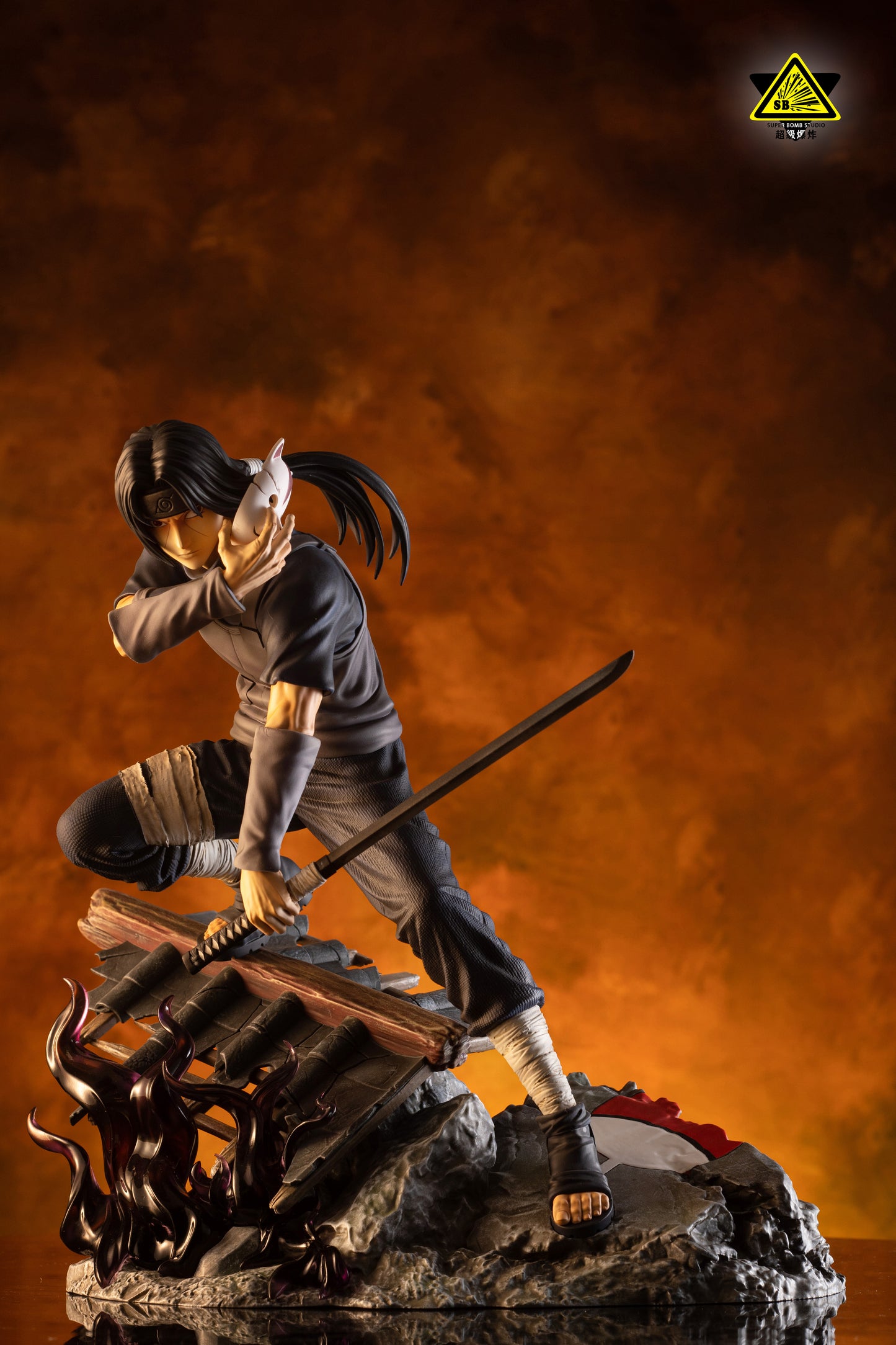 SUPER BOMB STUDIO – NARUTO: ANBU KAKASHI HATAKE AND ITACHI UCHIHA [IN STOCK]