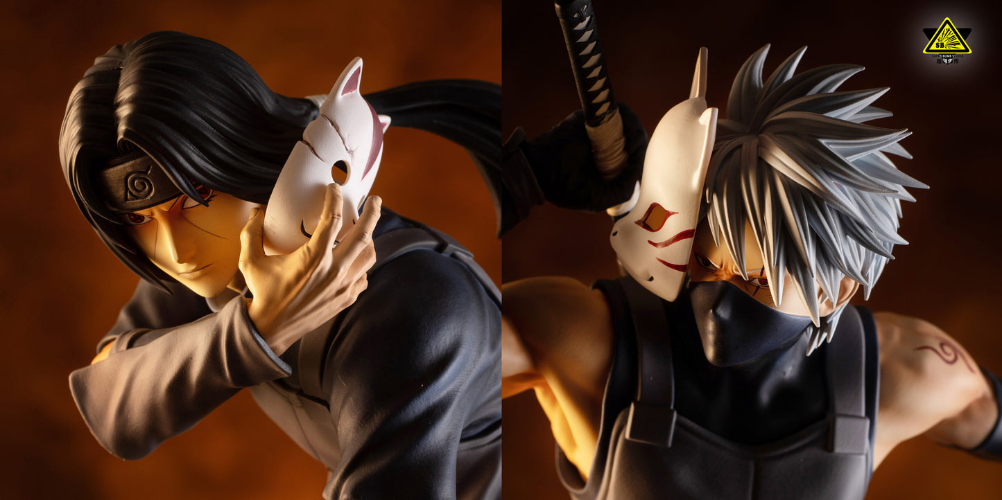 SUPER BOMB STUDIO – NARUTO: ANBU KAKASHI HATAKE AND ITACHI UCHIHA [IN STOCK]
