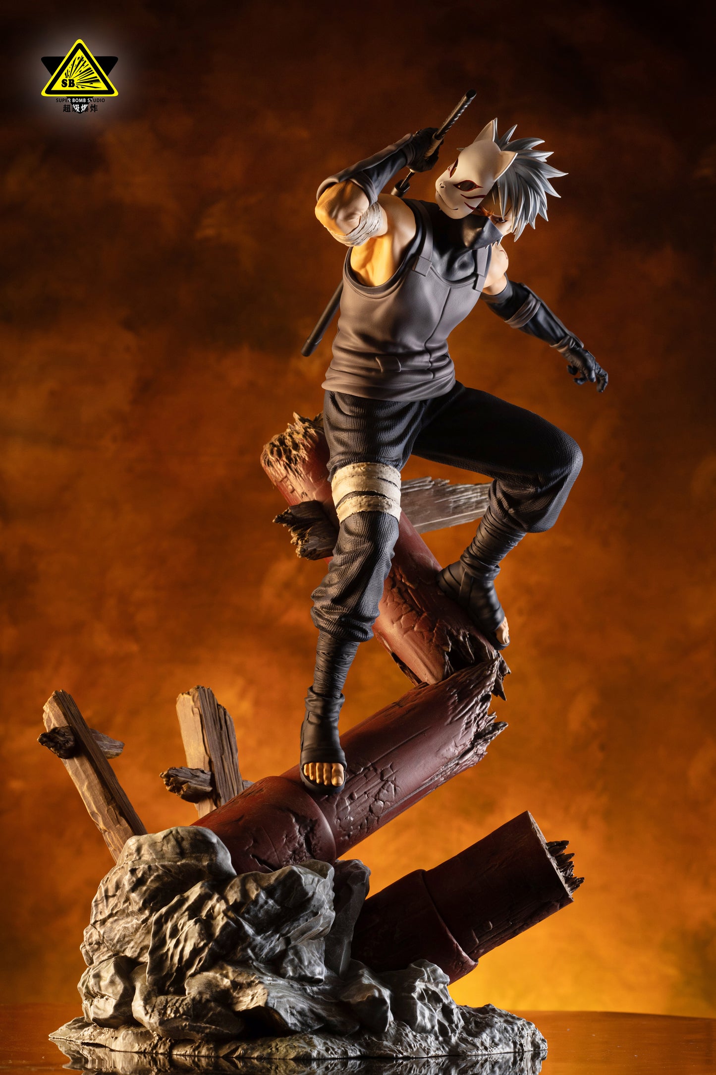SUPER BOMB STUDIO – NARUTO: ANBU KAKASHI HATAKE AND ITACHI UCHIHA [IN STOCK]