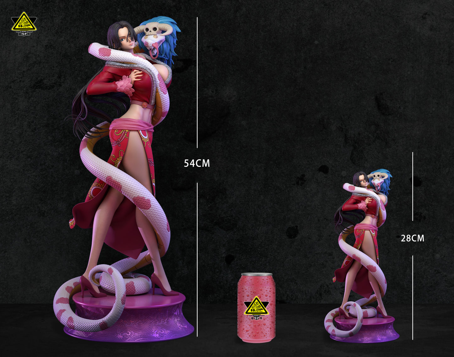 SUPER BOMB STUDIO – ONE PIECE: CHARM SERIES 1. "PIRATE EMPRESS" BOA HANCOCK (18+) [SOLD OUT]