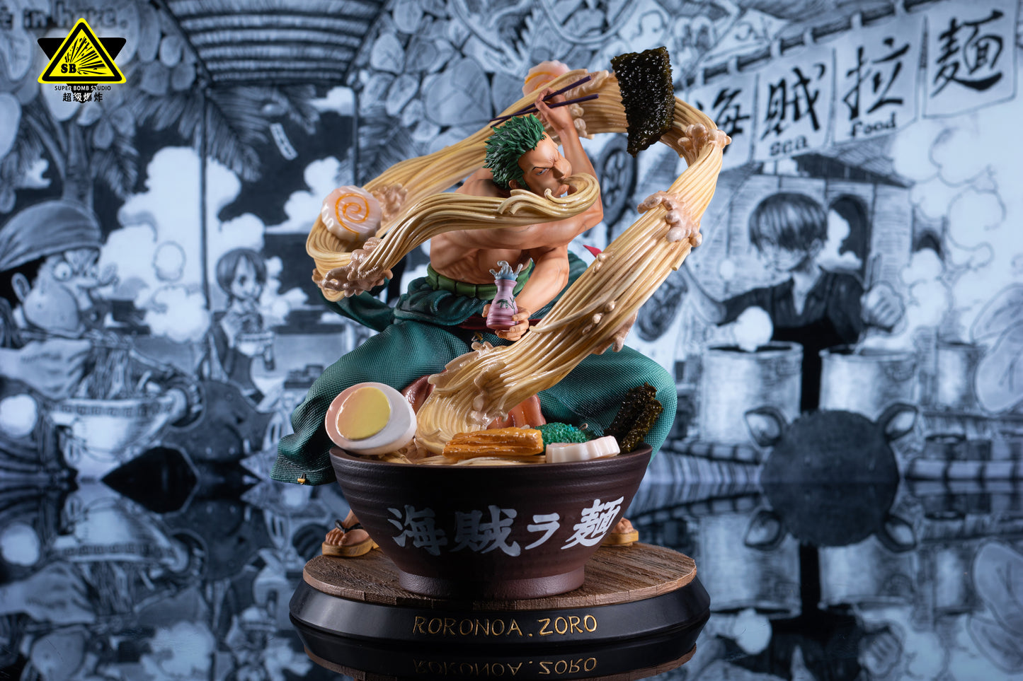 SUPER BOMB STUDIO – ONE PIECE: RAMEN NOODLES ZORO [SOLD OUT]